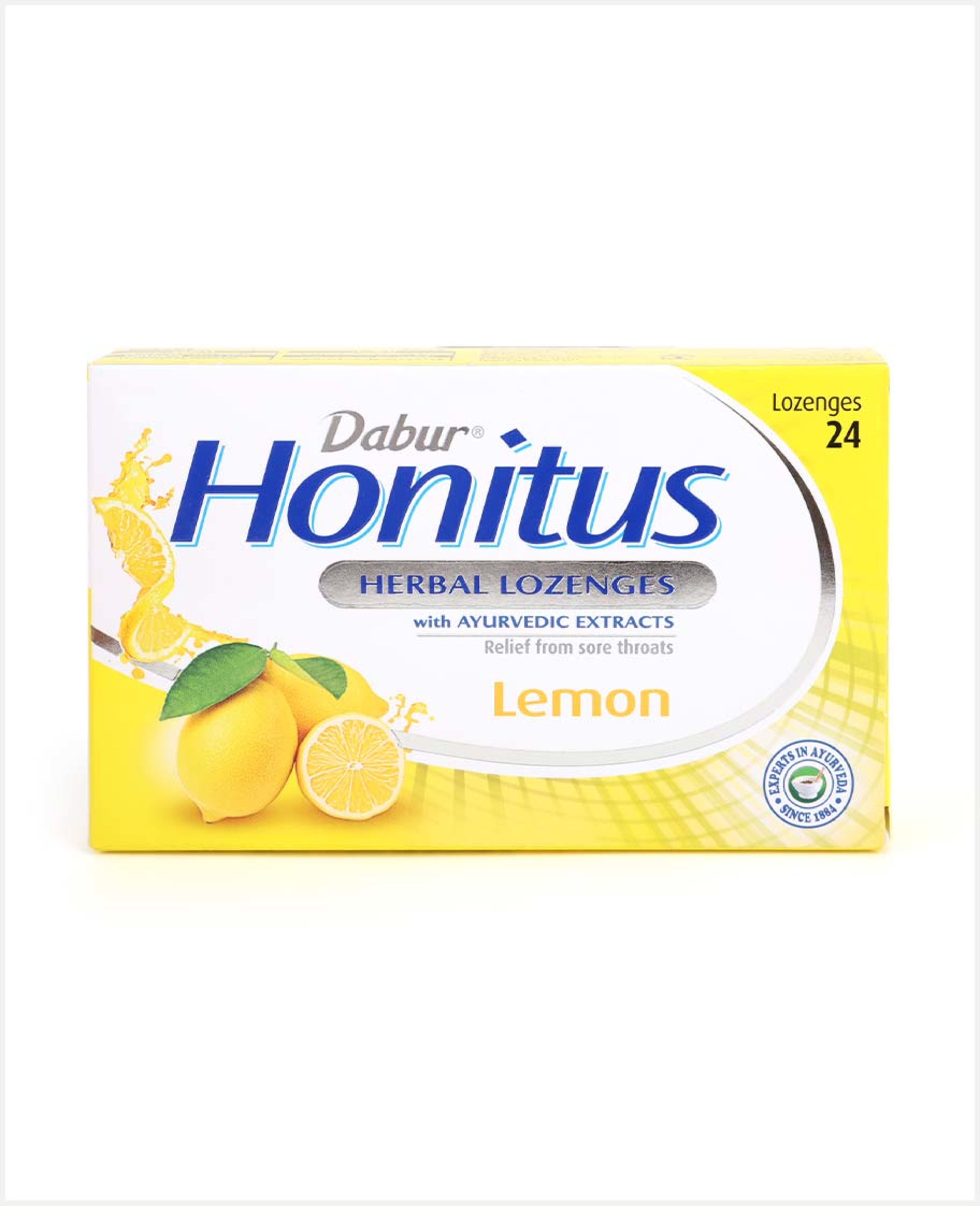 Dabur Honitus Herbal Lemon Lozenges 24pcs