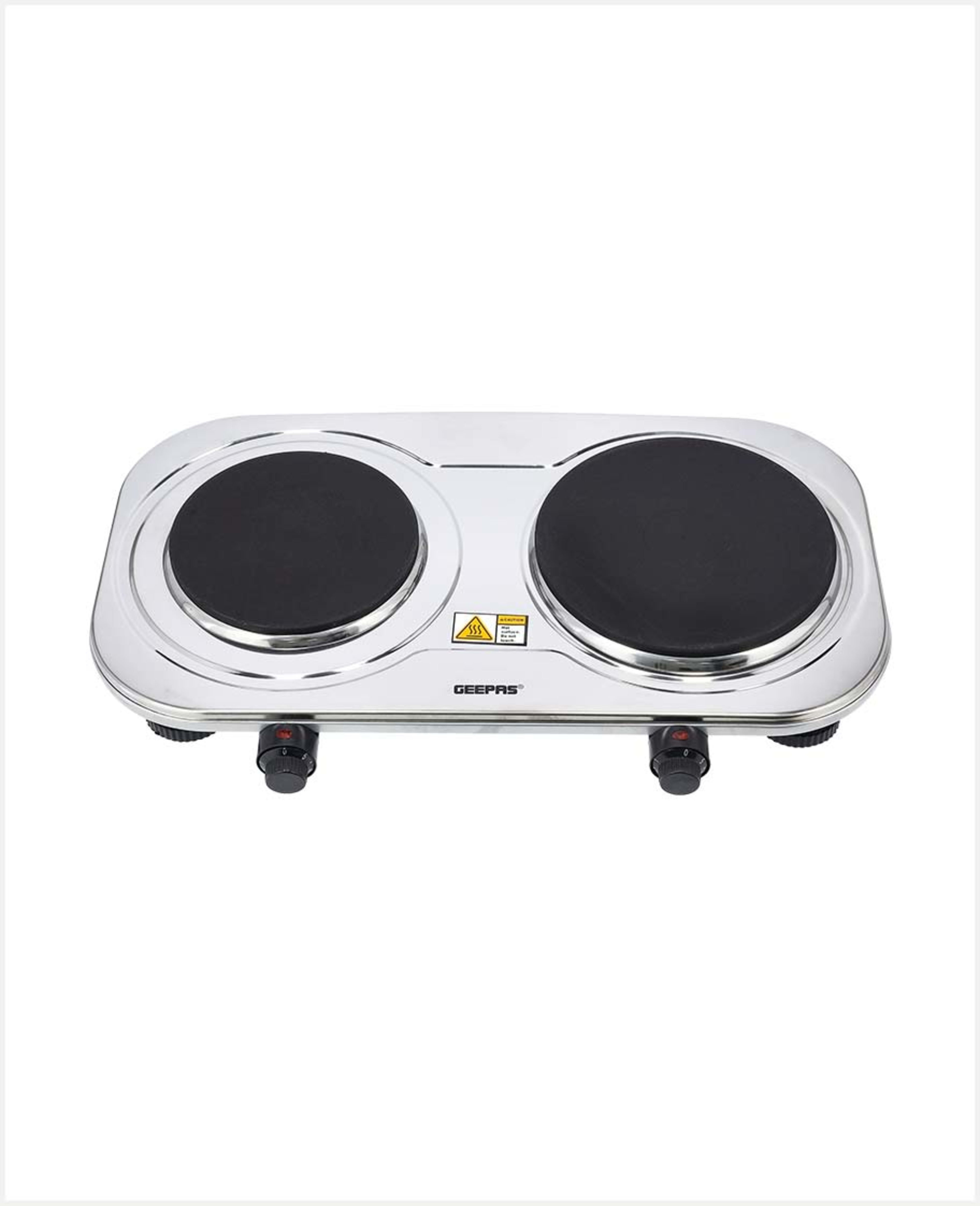 Geepas Stainless Steel Double Hot Plate 2500w Ghp32024