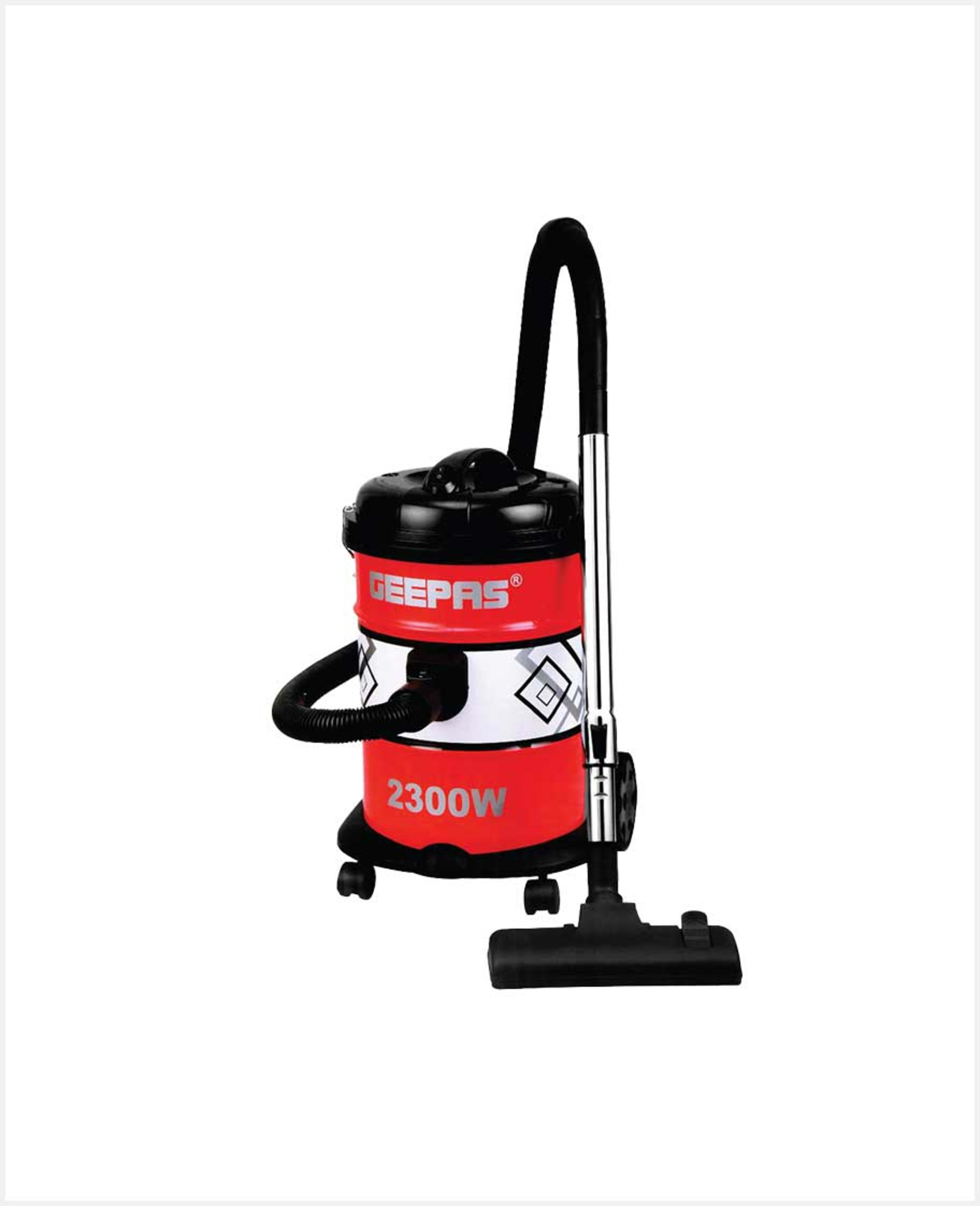 Geepas Drum Vacuum Cleaner 2300w 25ltr Gvc2592
