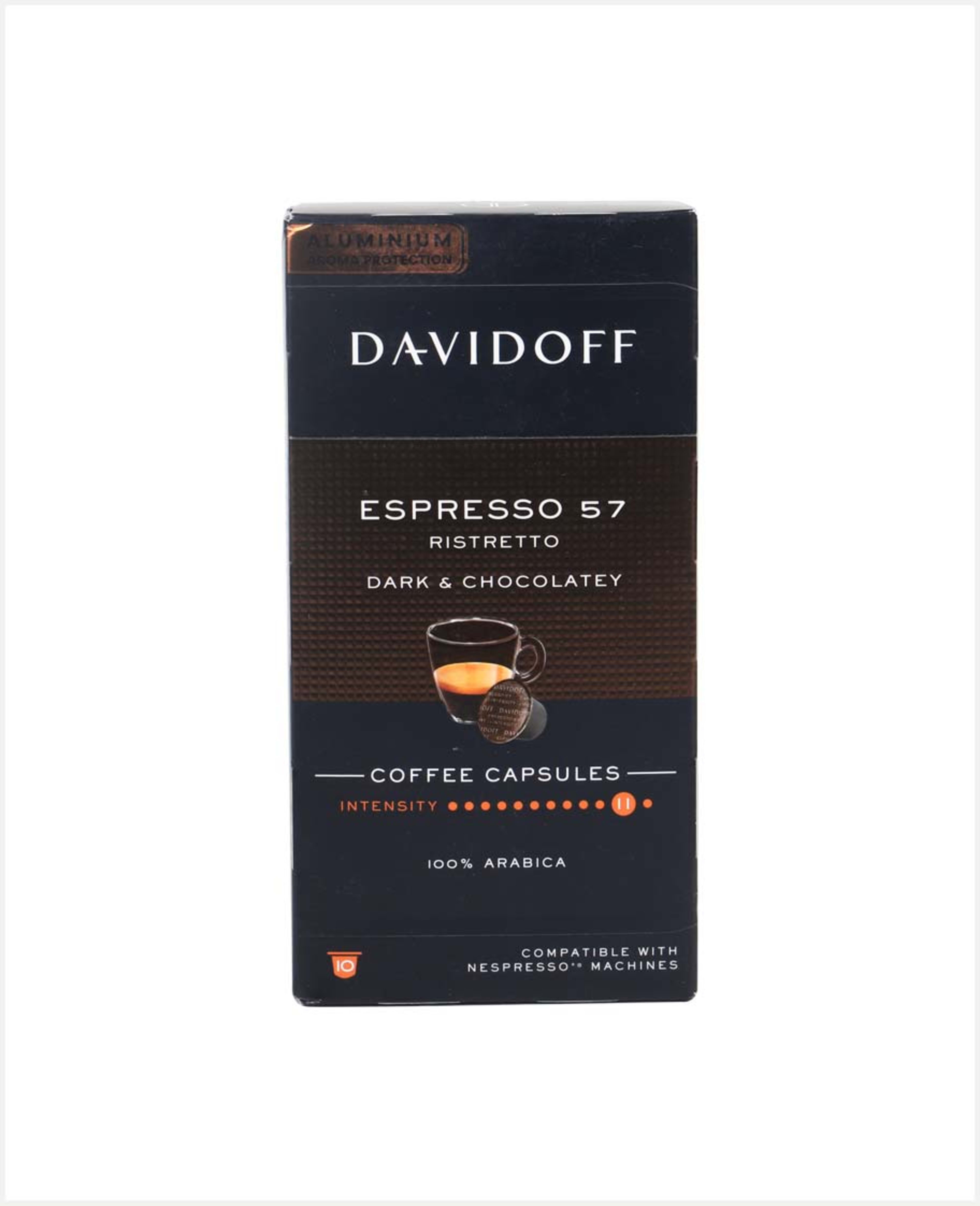 Davidoff Espresso 57 Ristretto Coffee Capsules 10s 55gm - image 2