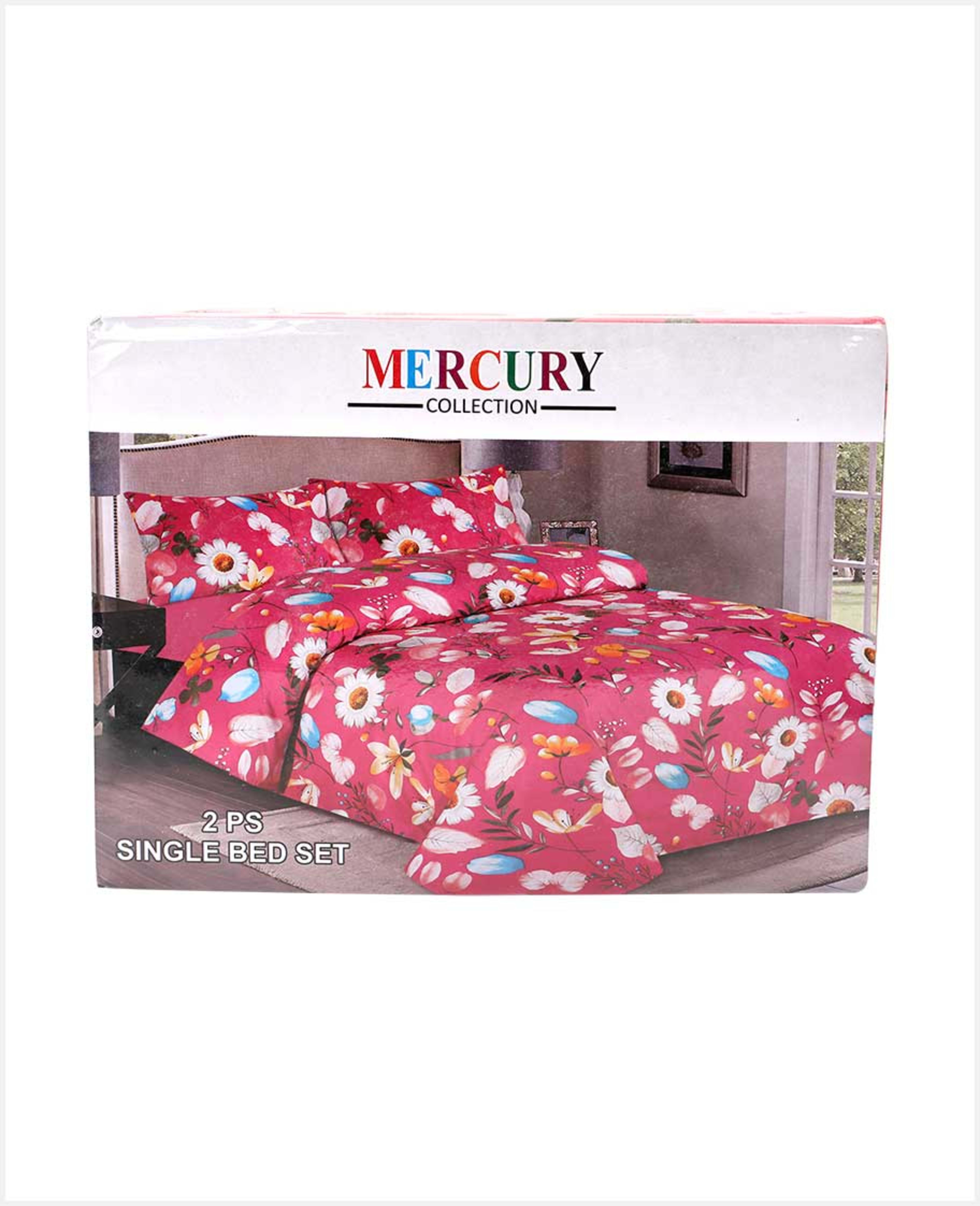 Mercury Single Bed Sheet 2pc Set - image 2