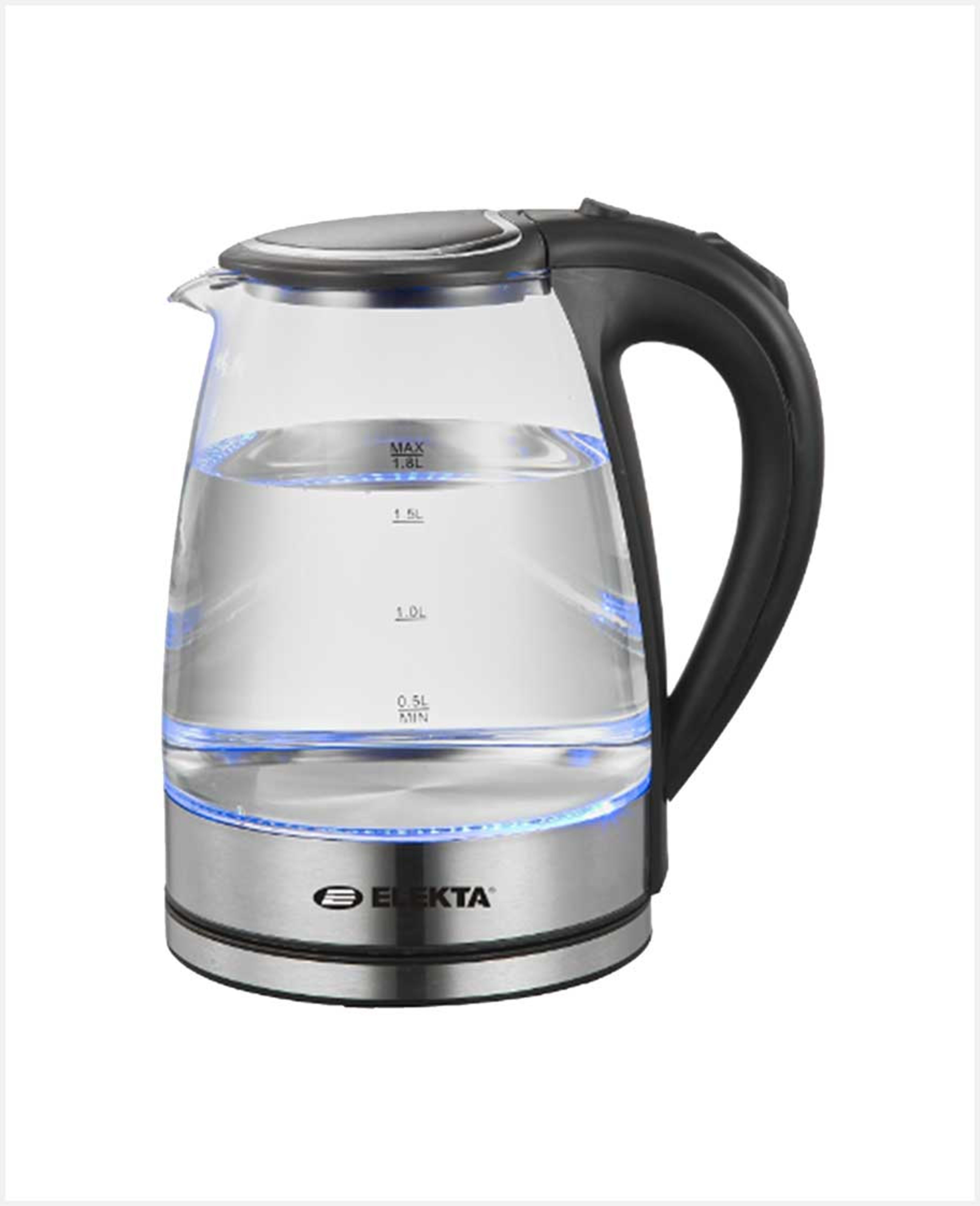 Elekta Platinum Glass Kettle W/ LED 1.8ltr 1500w Ep-kt-001g