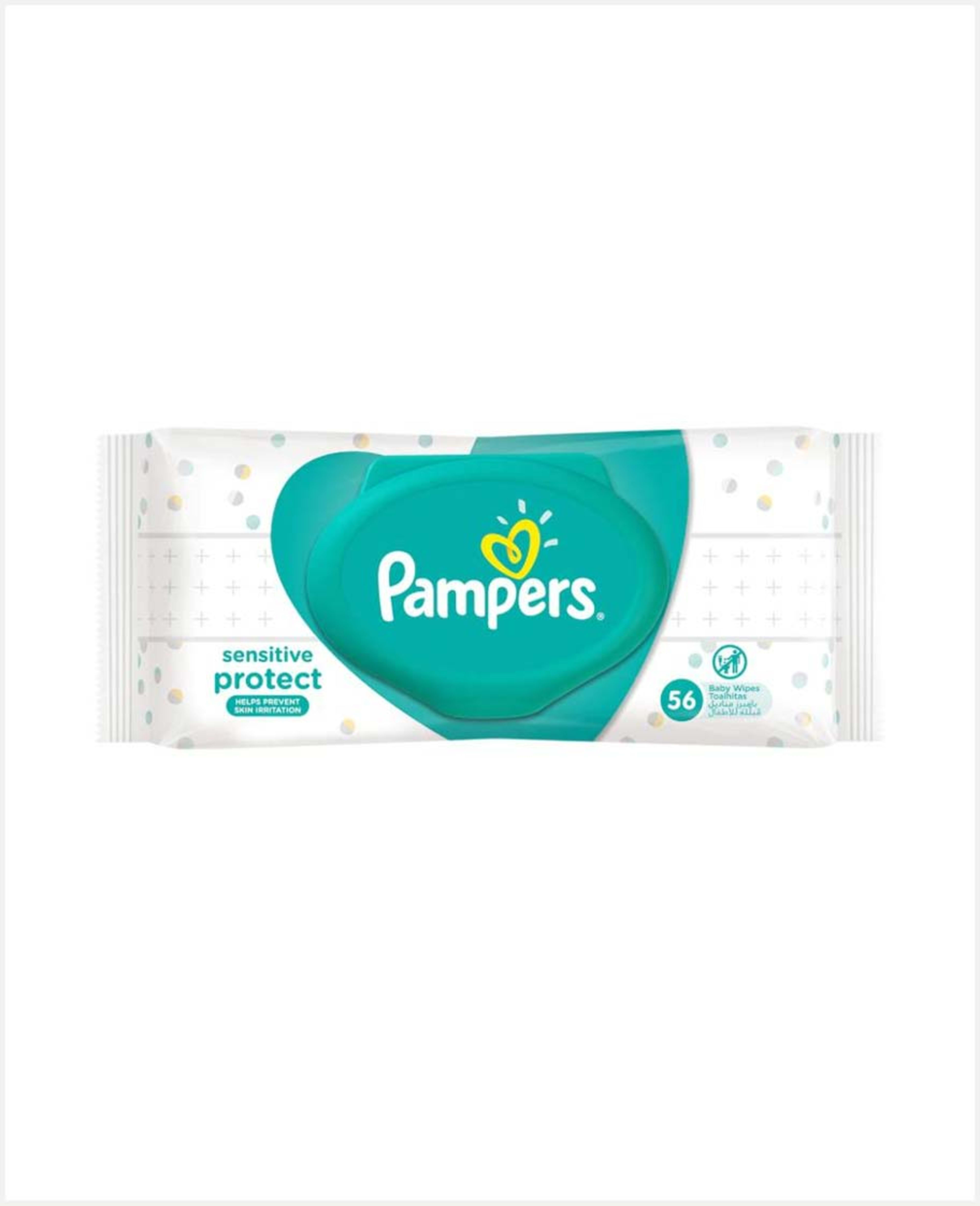 Pampers Sensitive Baby Wipes 56s Sp.offer