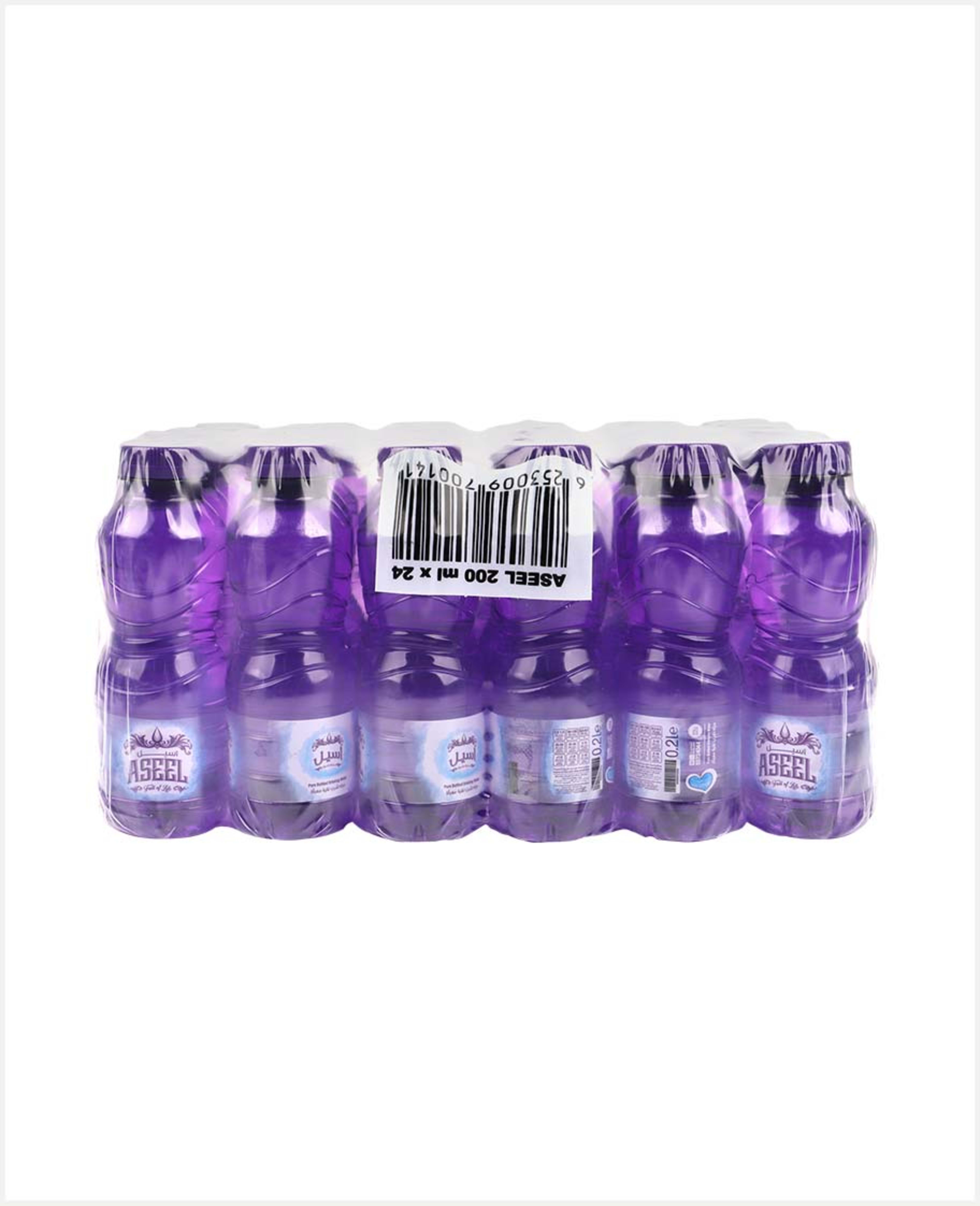 Aseel Pure Bottled Water Low Sodium 24sx200ml(shrink)