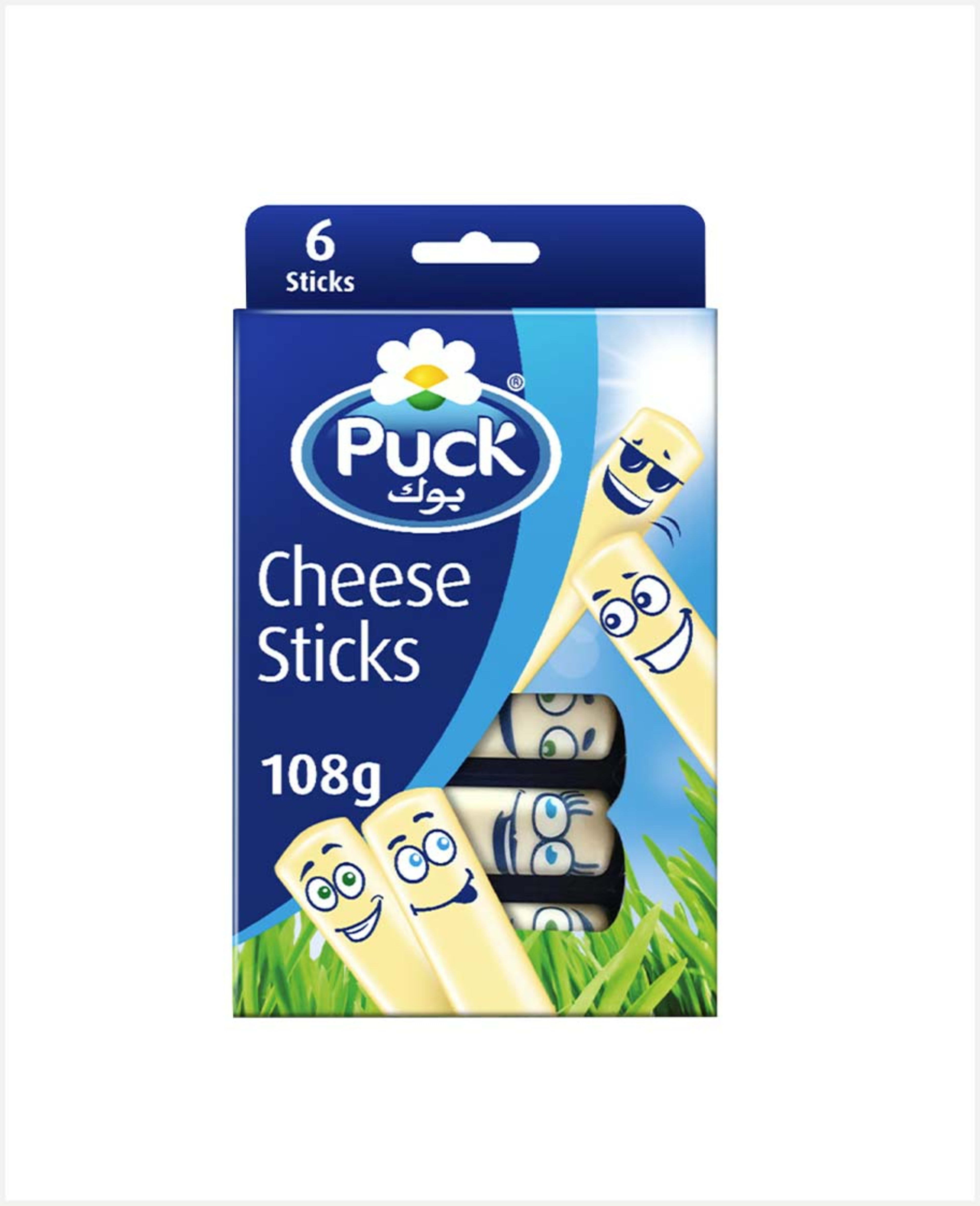 Puck Cheese Sticks 6x18gm (108gm) Sp.offer