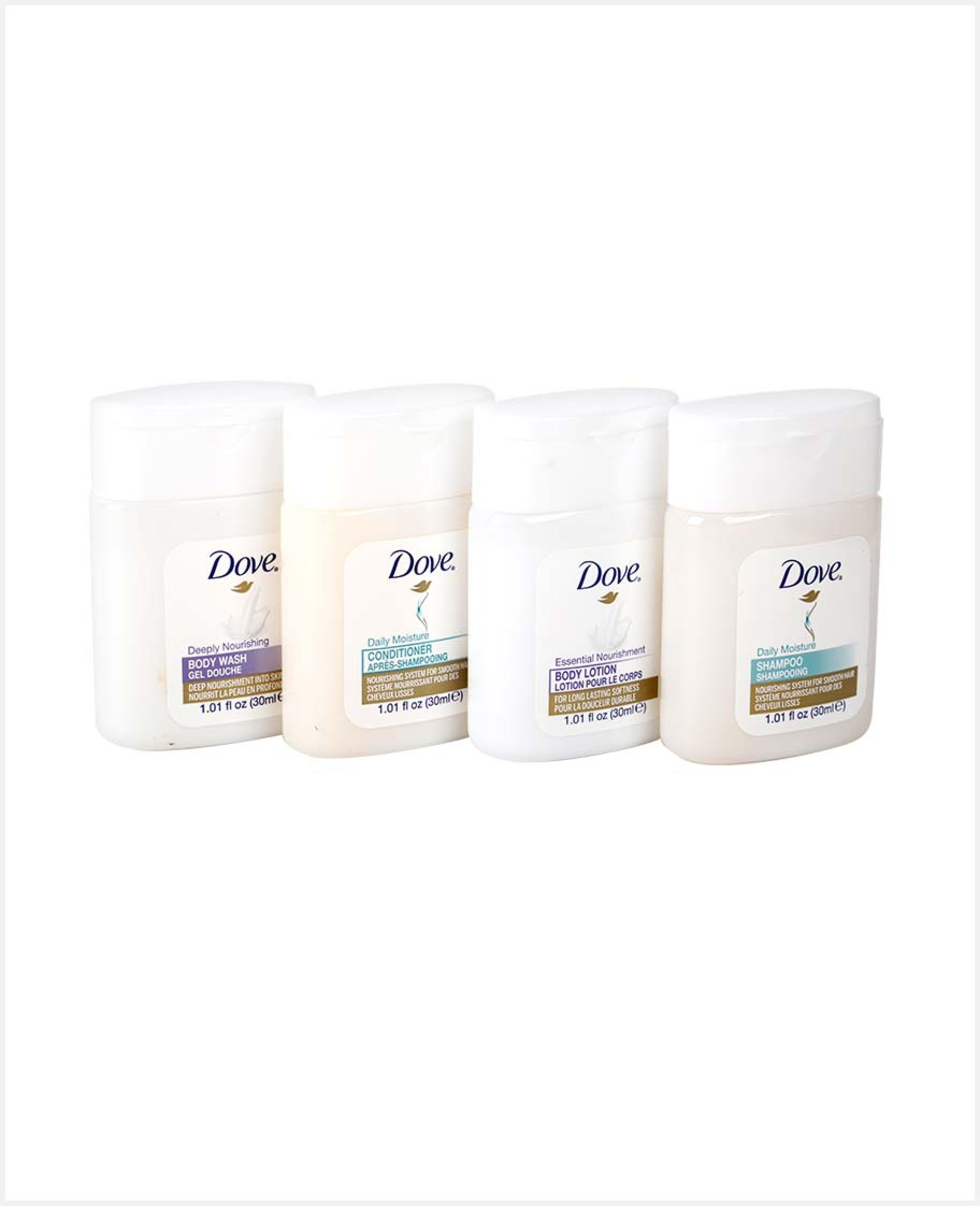 Dove Travel Kit Assorted 4pcs 30ml