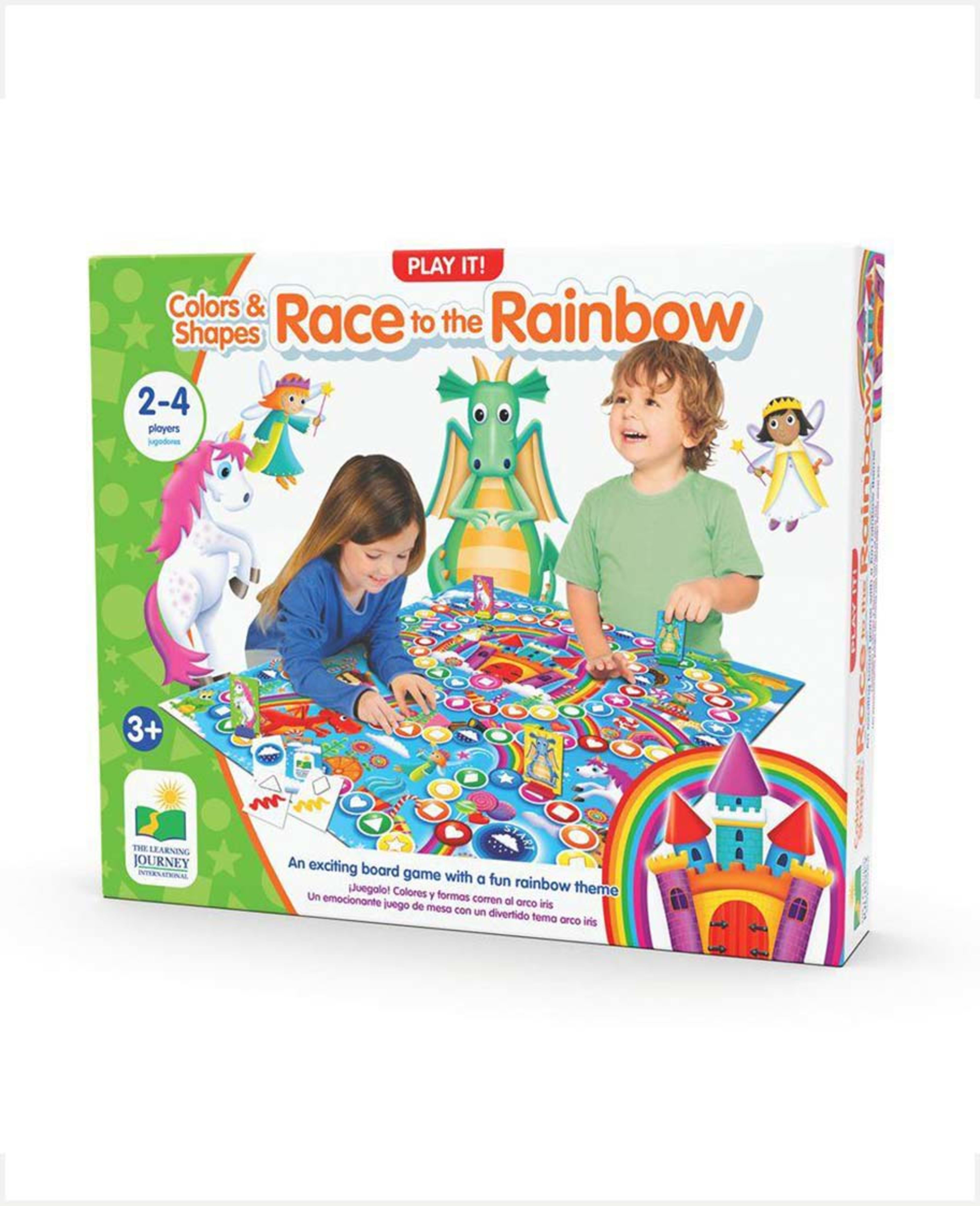 The Learning Journey Colors & Shapes Race to Rainbow 382752 - image 2