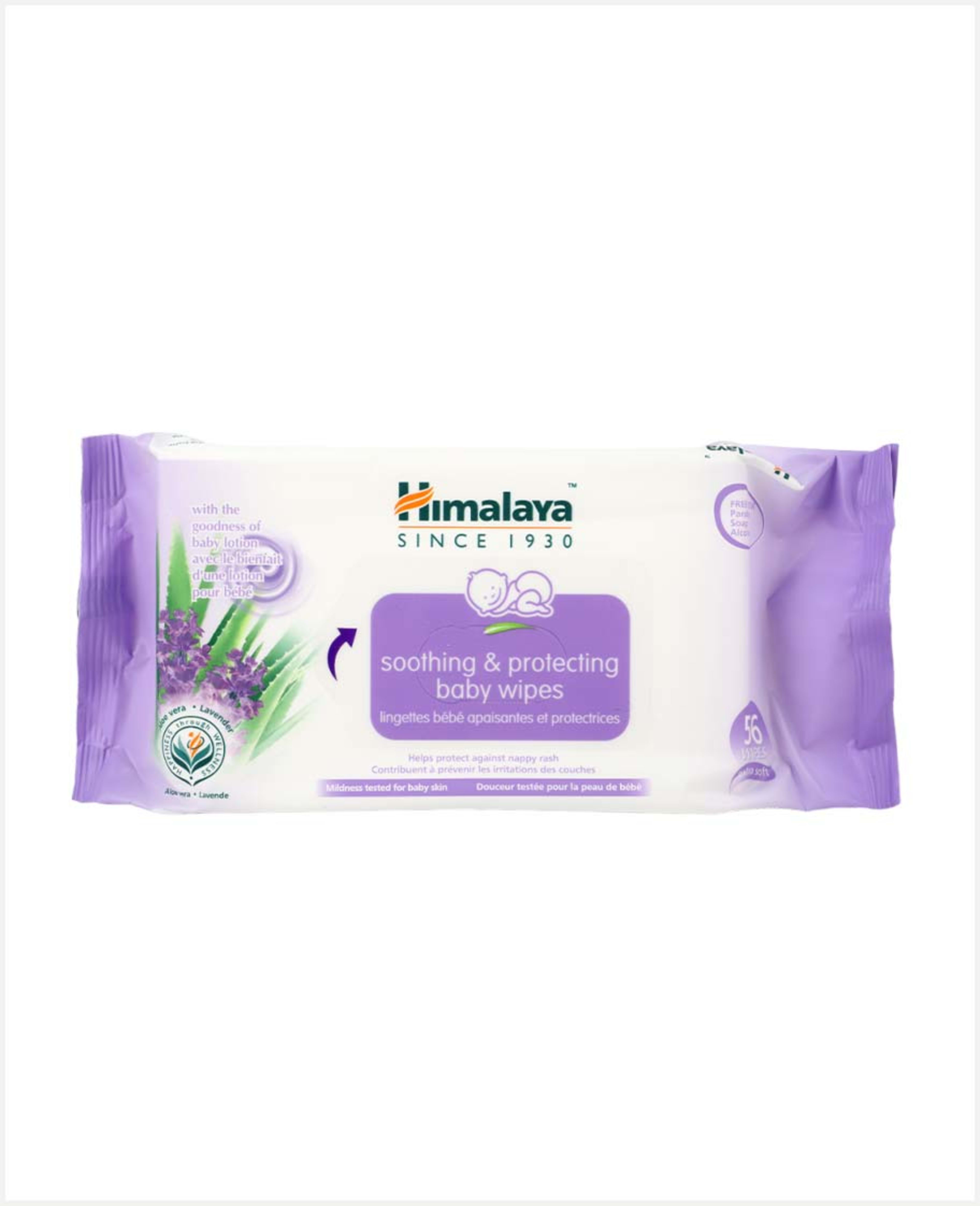 Himalaya Soothing and Protecting Baby Wipes 56s