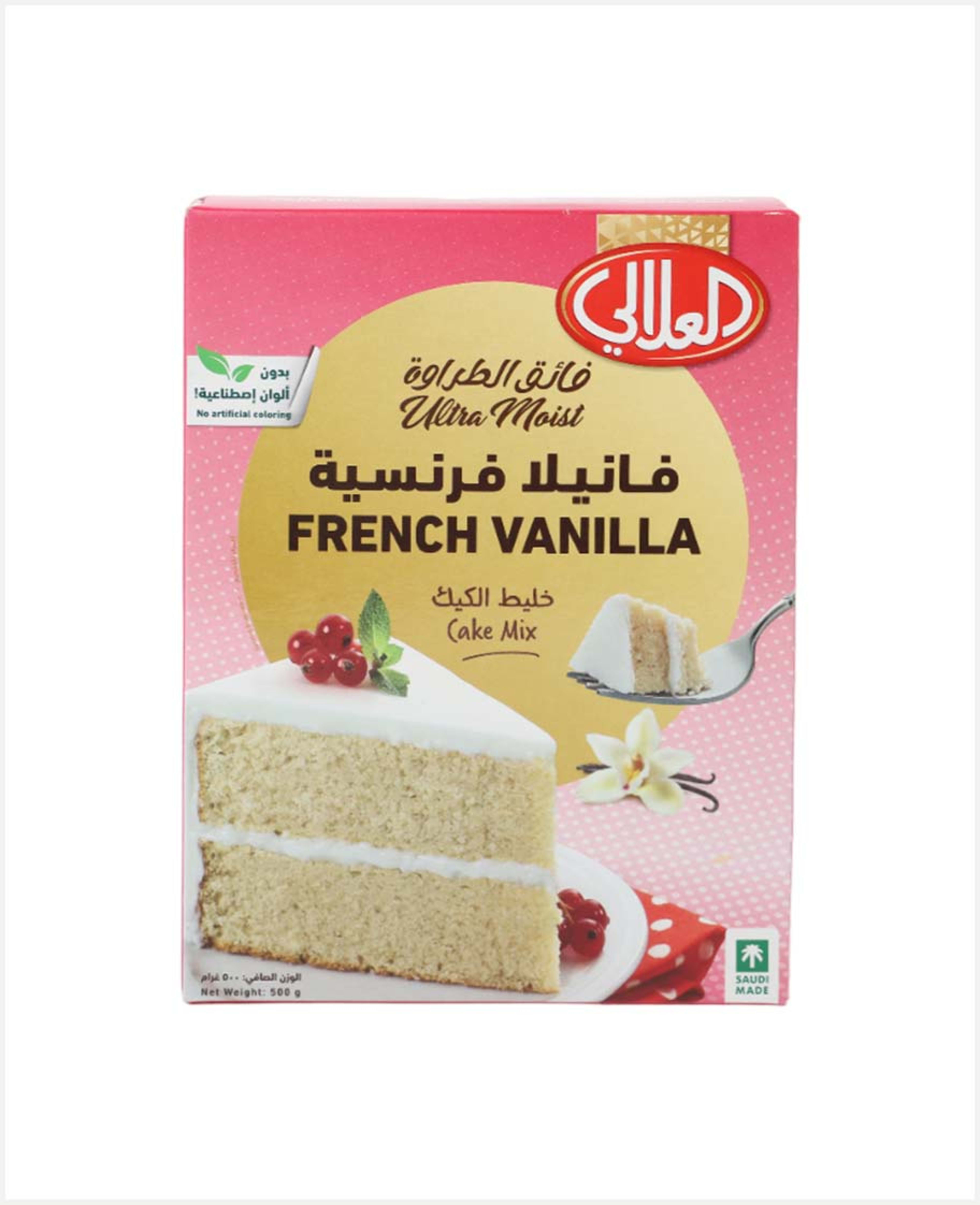 Al Alali Ultra Moist French Vanilla Cake Mix 500gm