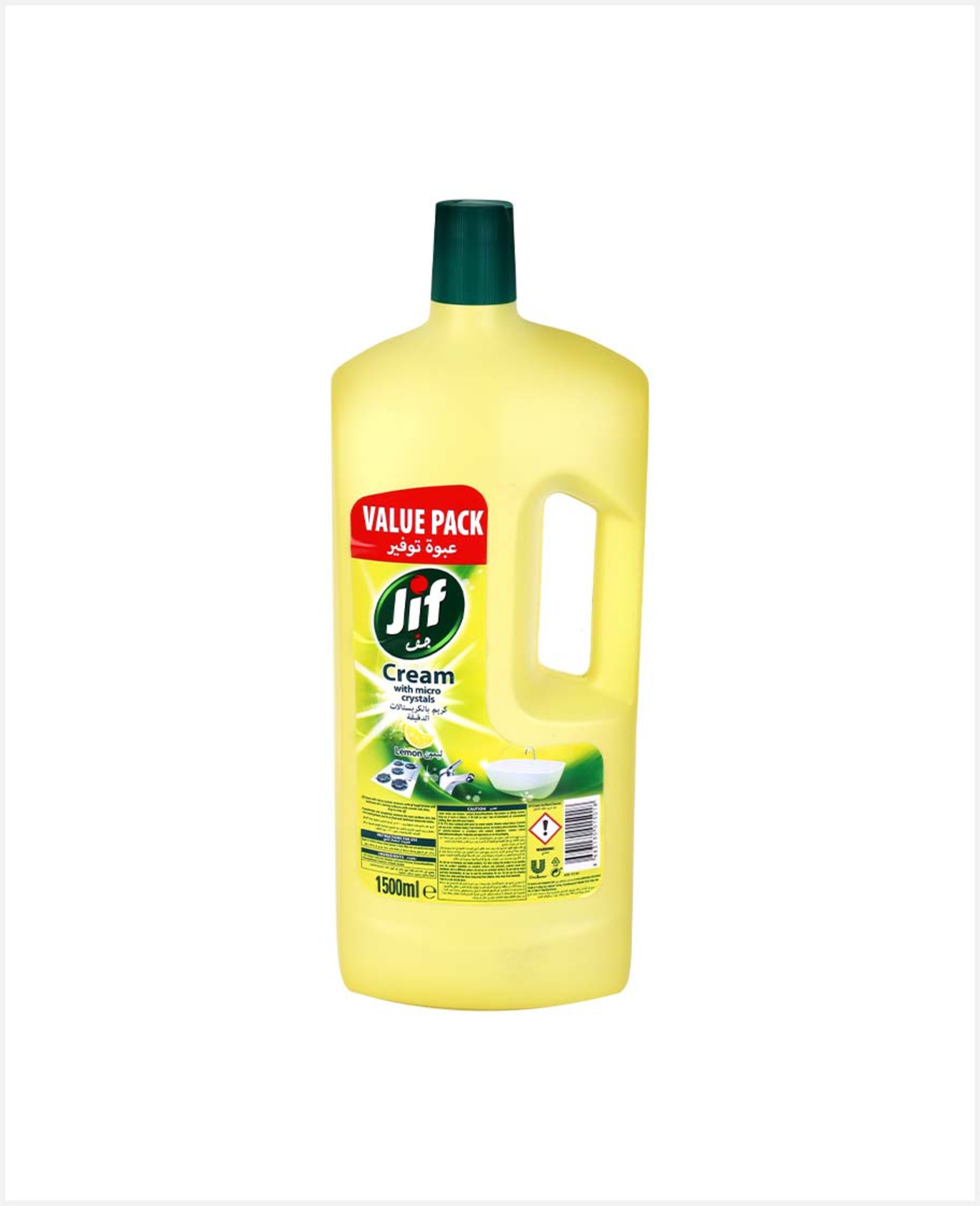 Jif Cream with Micro Crystals Lemon 1500ml