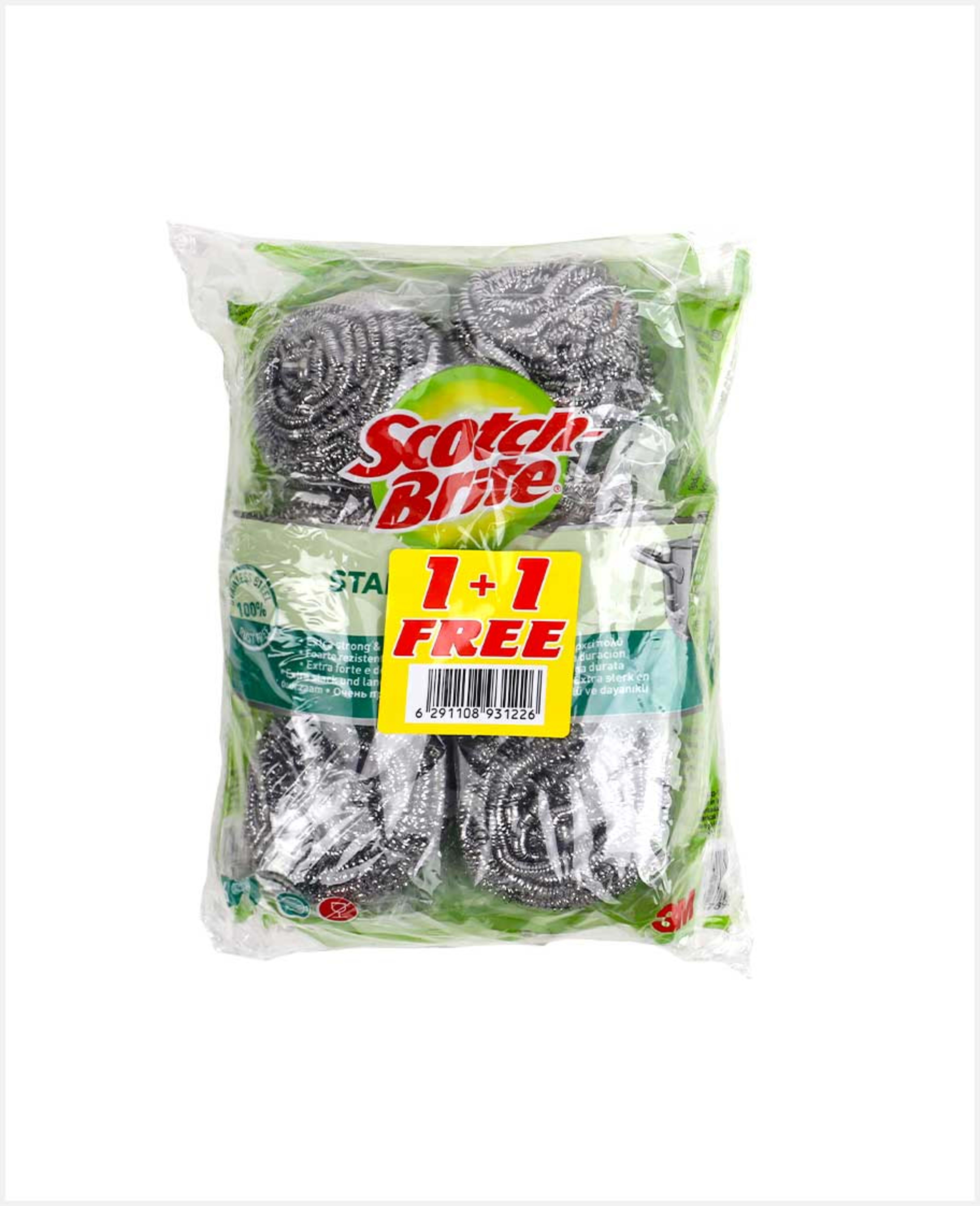 Scotch-brite Metallic Spirals 12pcs