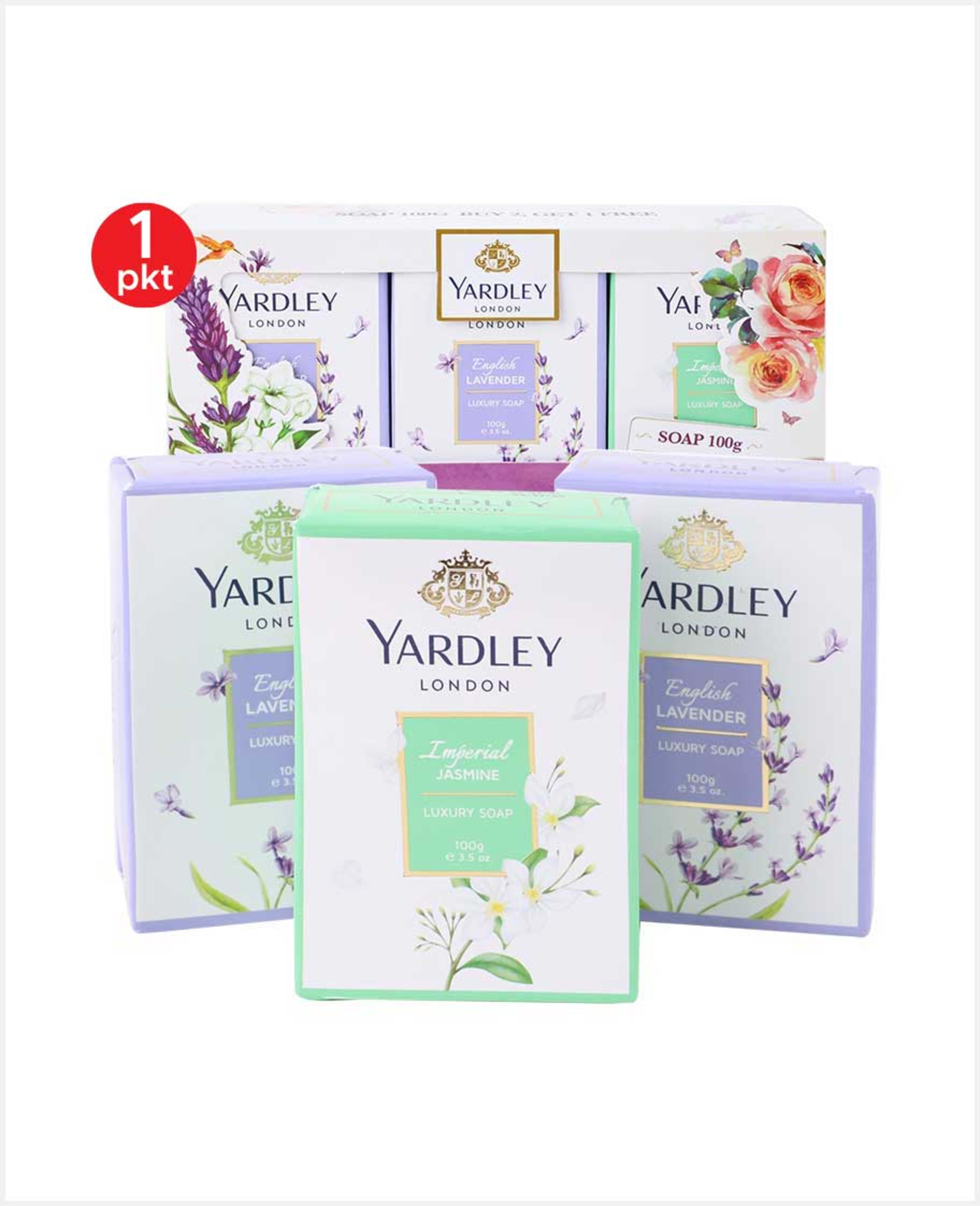 Yardley Soap Assorted 3x100gm Sp.offer