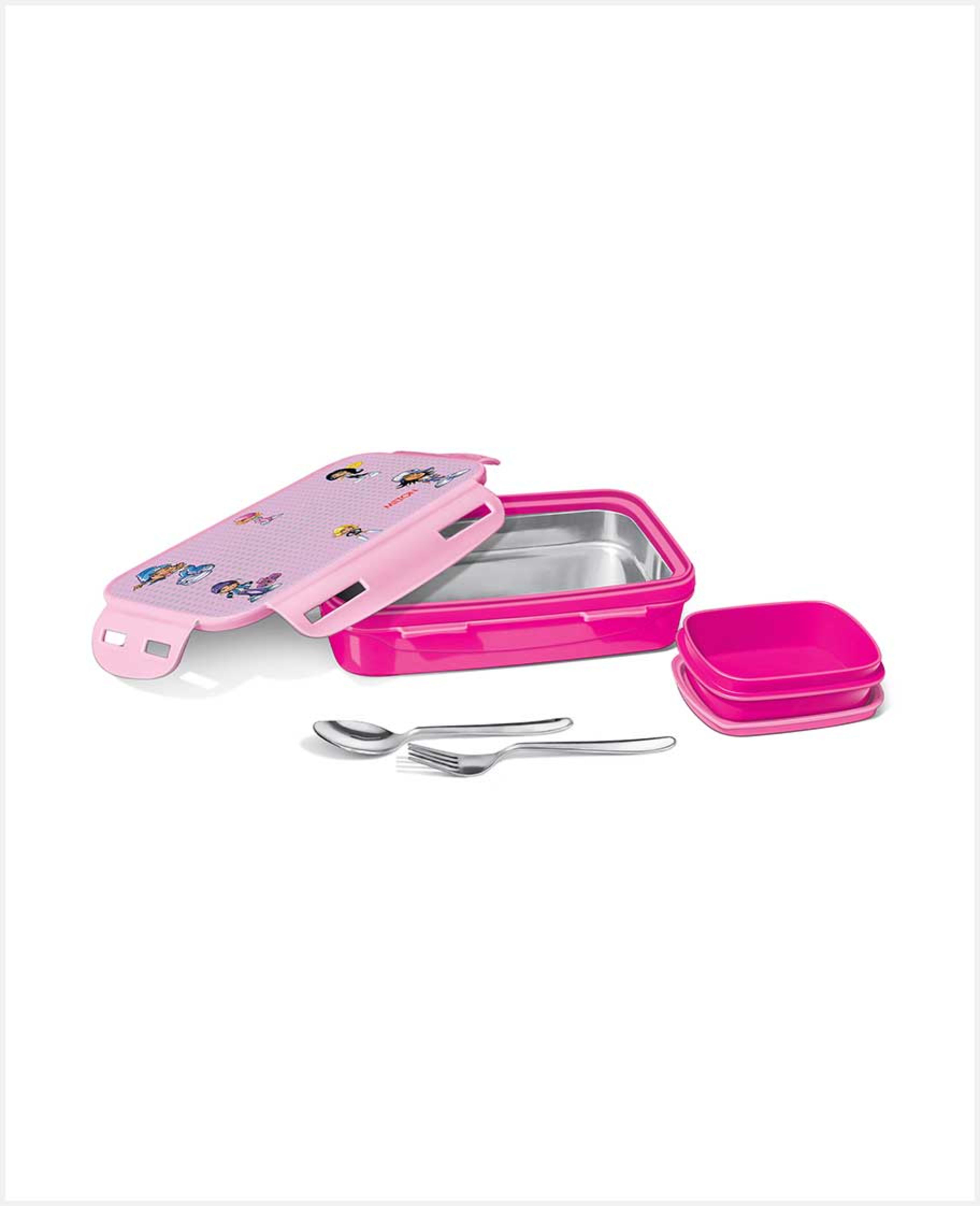 Milton Bts3 Stely Kid Mini Lnchbx Pink 400ml Mt_stmilb400_pi