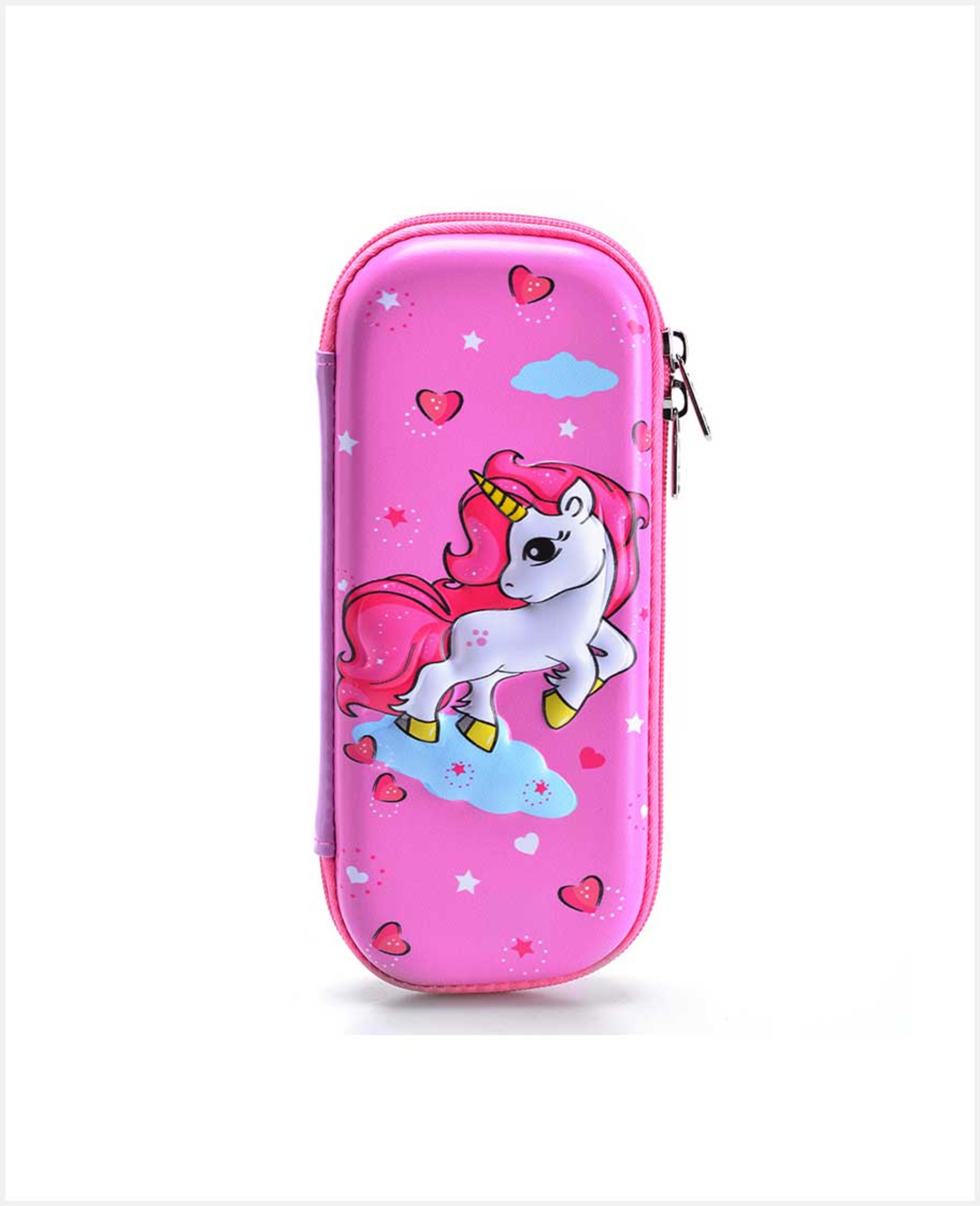 Eazy Kids Bts3 3d Pencil Case Unicorn Pink Ez_pbx_06