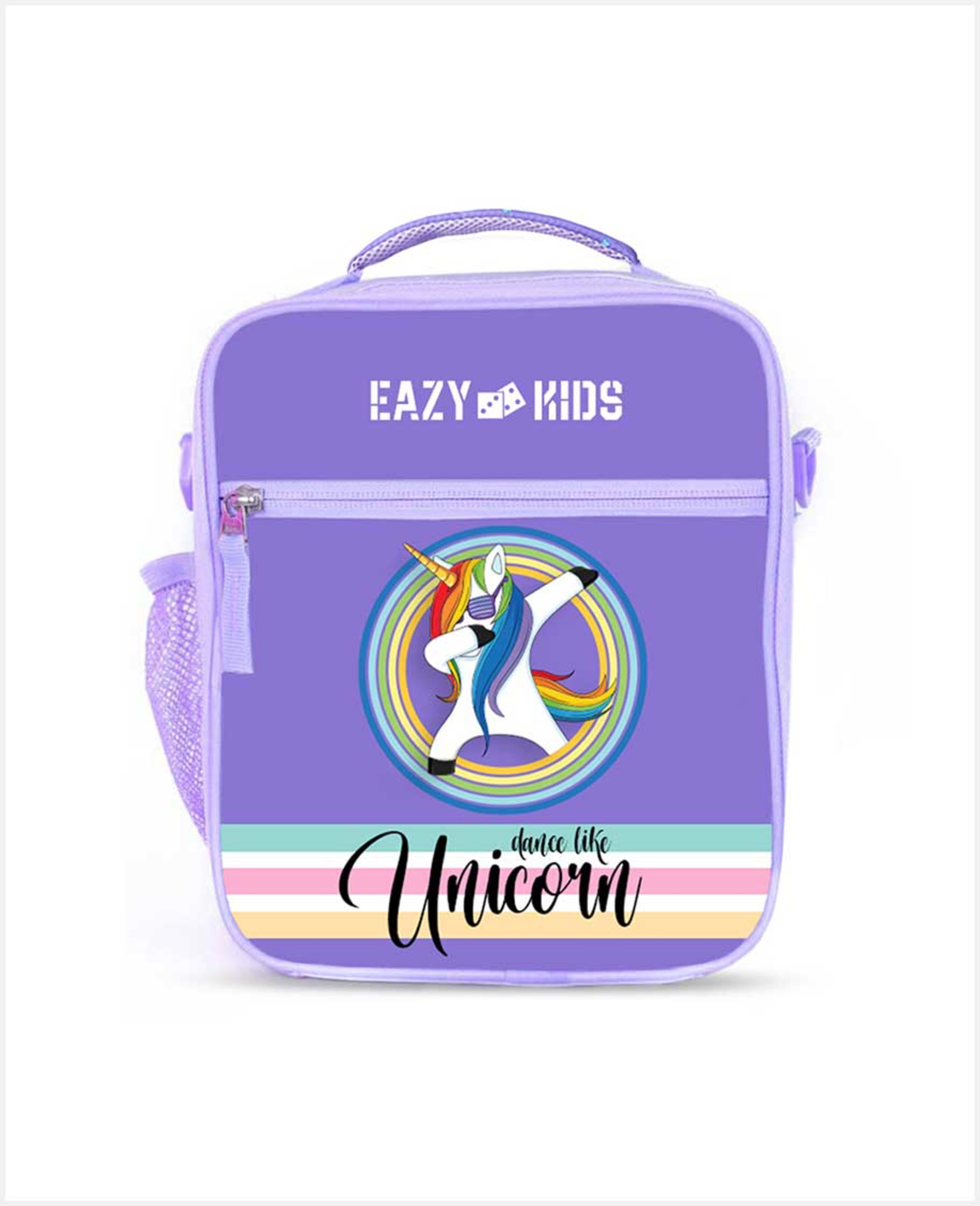 Eazy Kids Bts3 Bento Lunch Bag Unicorn Purple Ez_lb_uipu