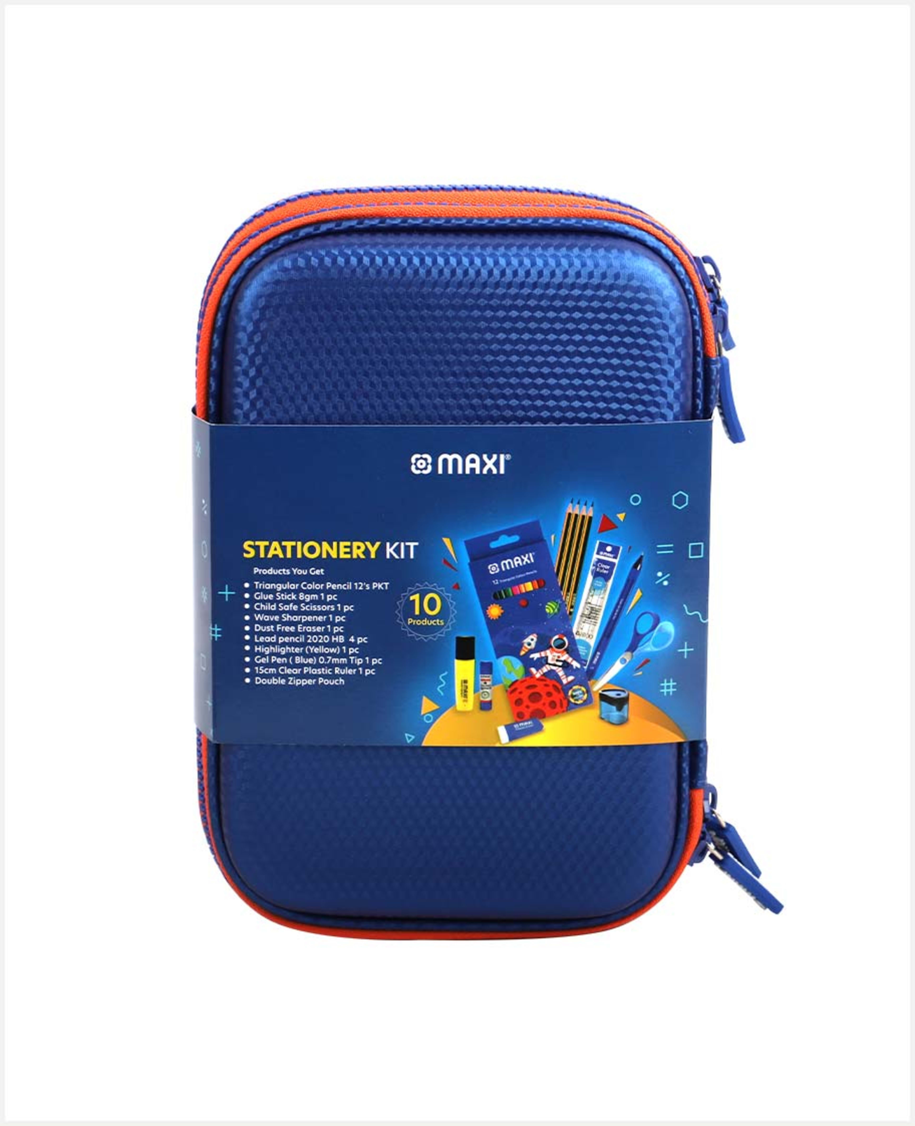 Maxi Stationey Kit Pencil Case Set Mxzpcb-1
