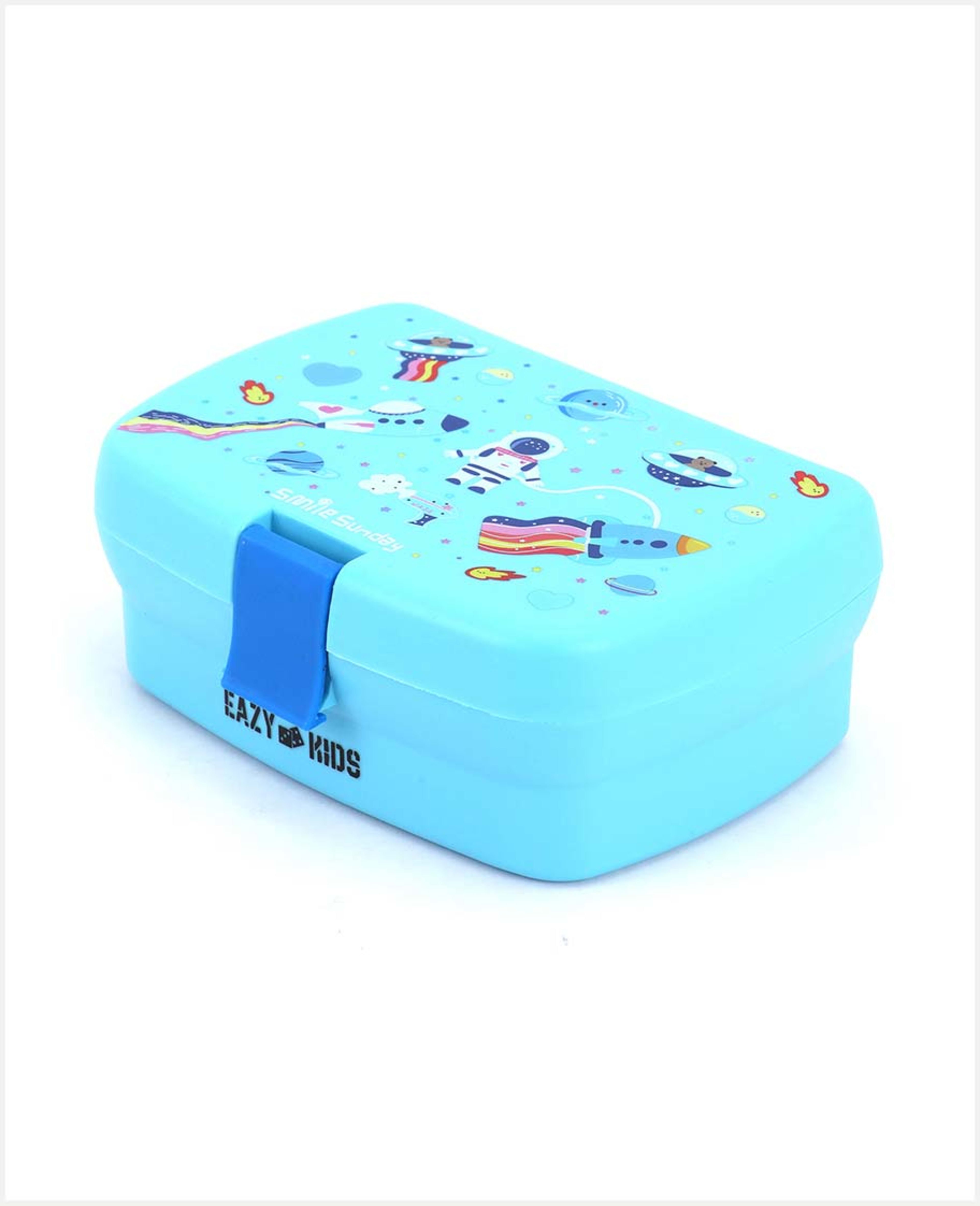 Eazy Kids Bts3 Bento Lunch Box Space Blue Ez_sslb1_spbu