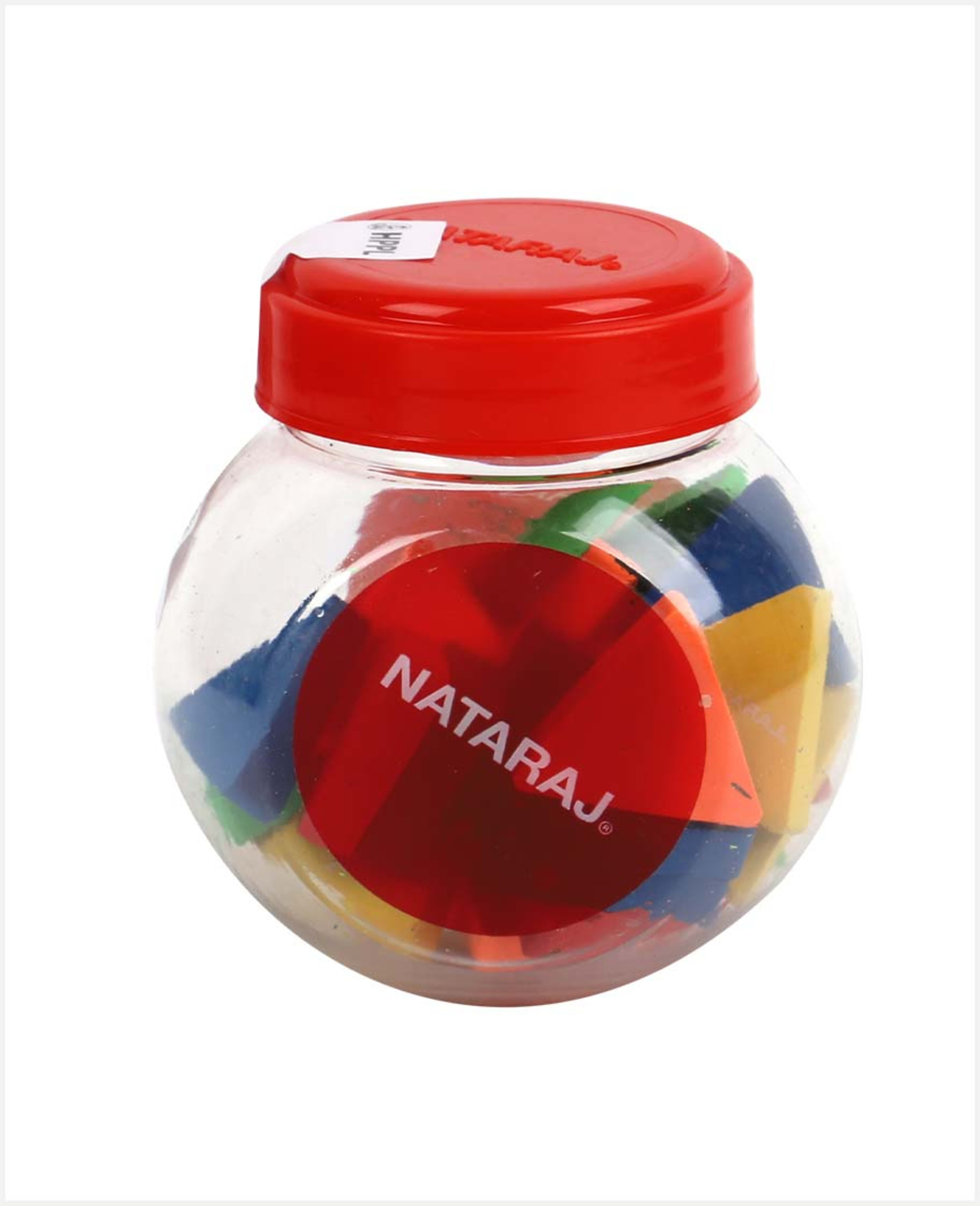 Nataraj Erasers Trikone Assorted 25pcs 202362007