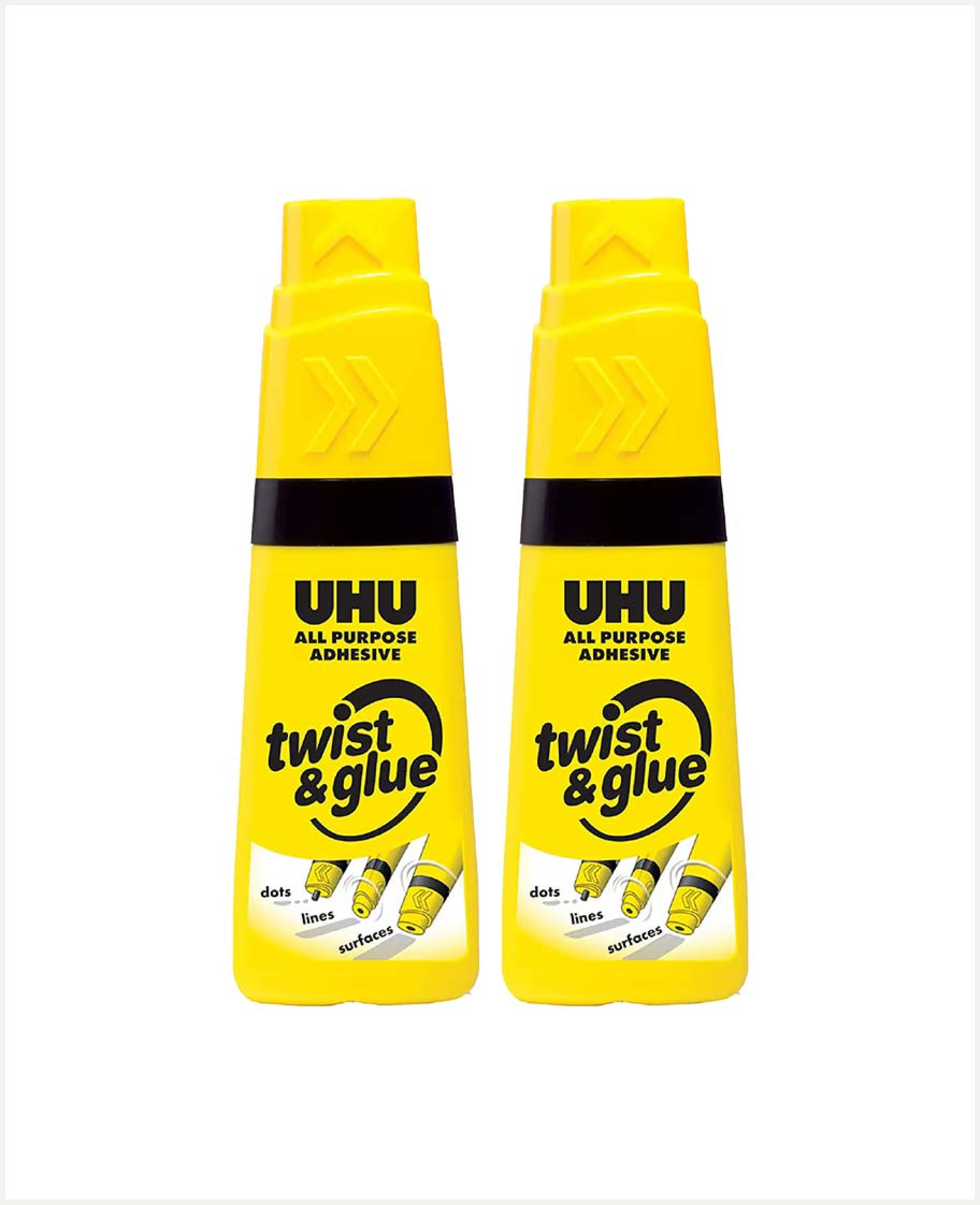 Uhu Twist and Glue Pouch 2sx35ml Uh43605x2