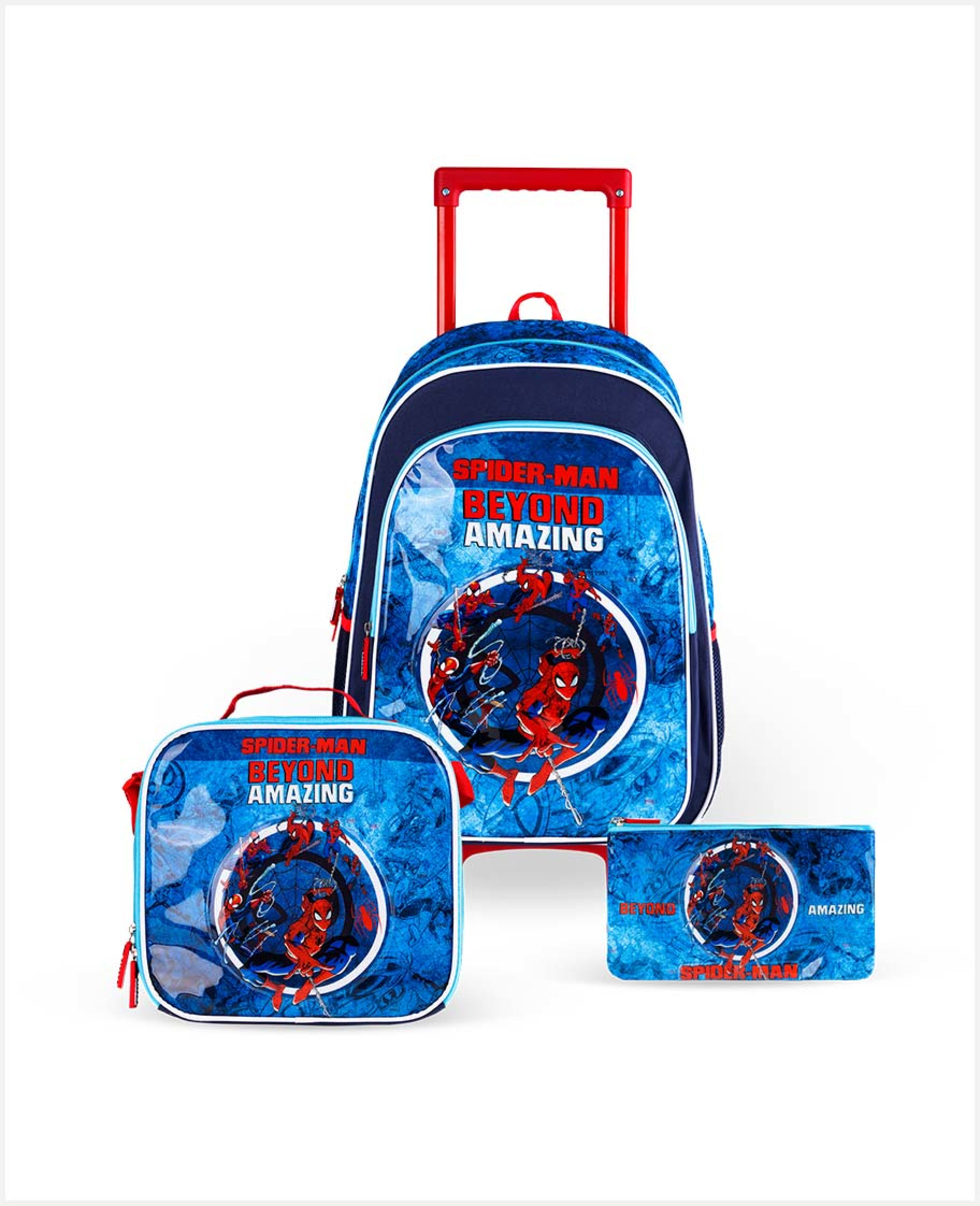 Marvel Spiderman 3in1 Trolley Box Set 18inch Tbt233in1c11-18