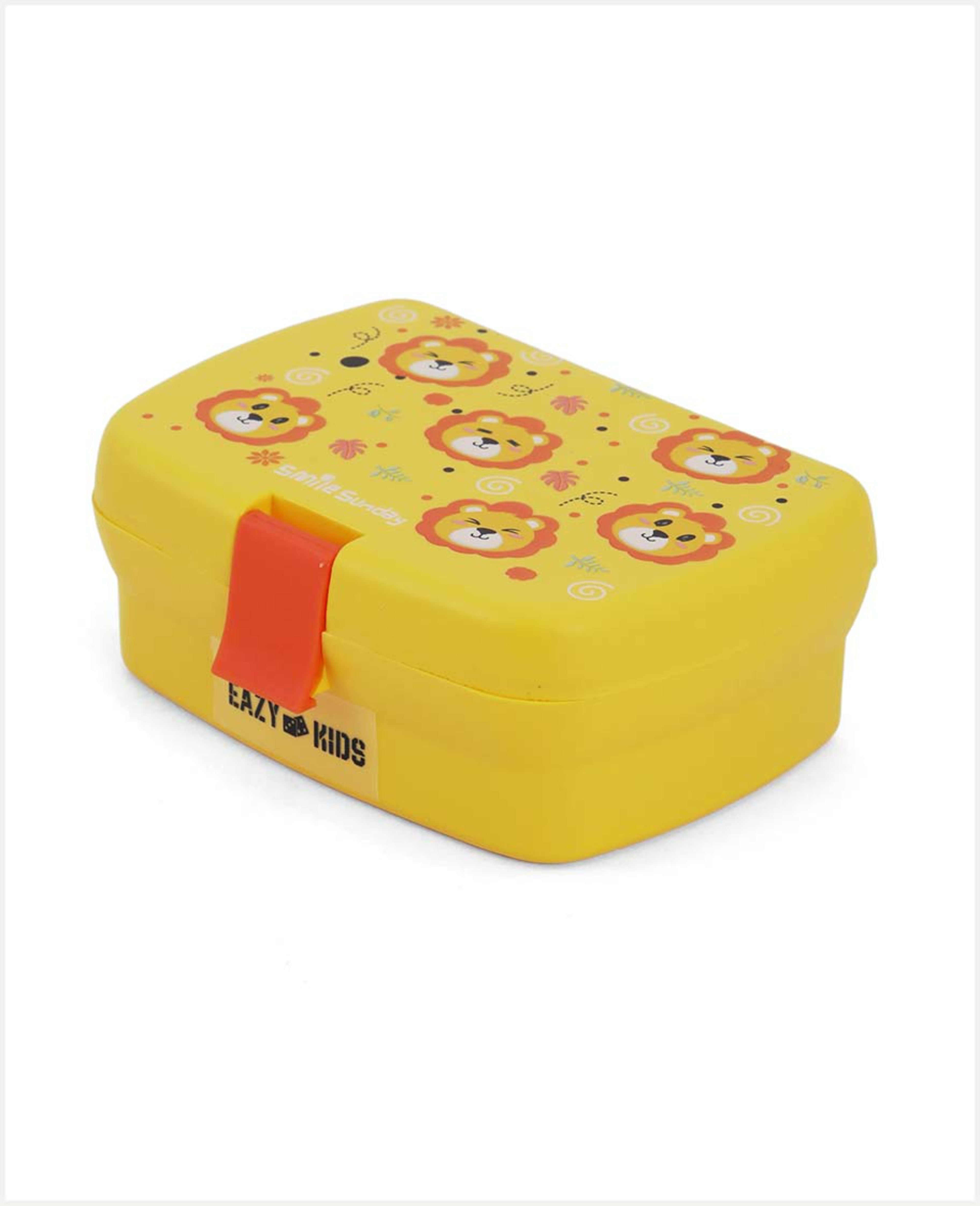 Eazy Kids Bts3 Bento Lunch Box Tiger Yellow Ez_sslb1_tiye