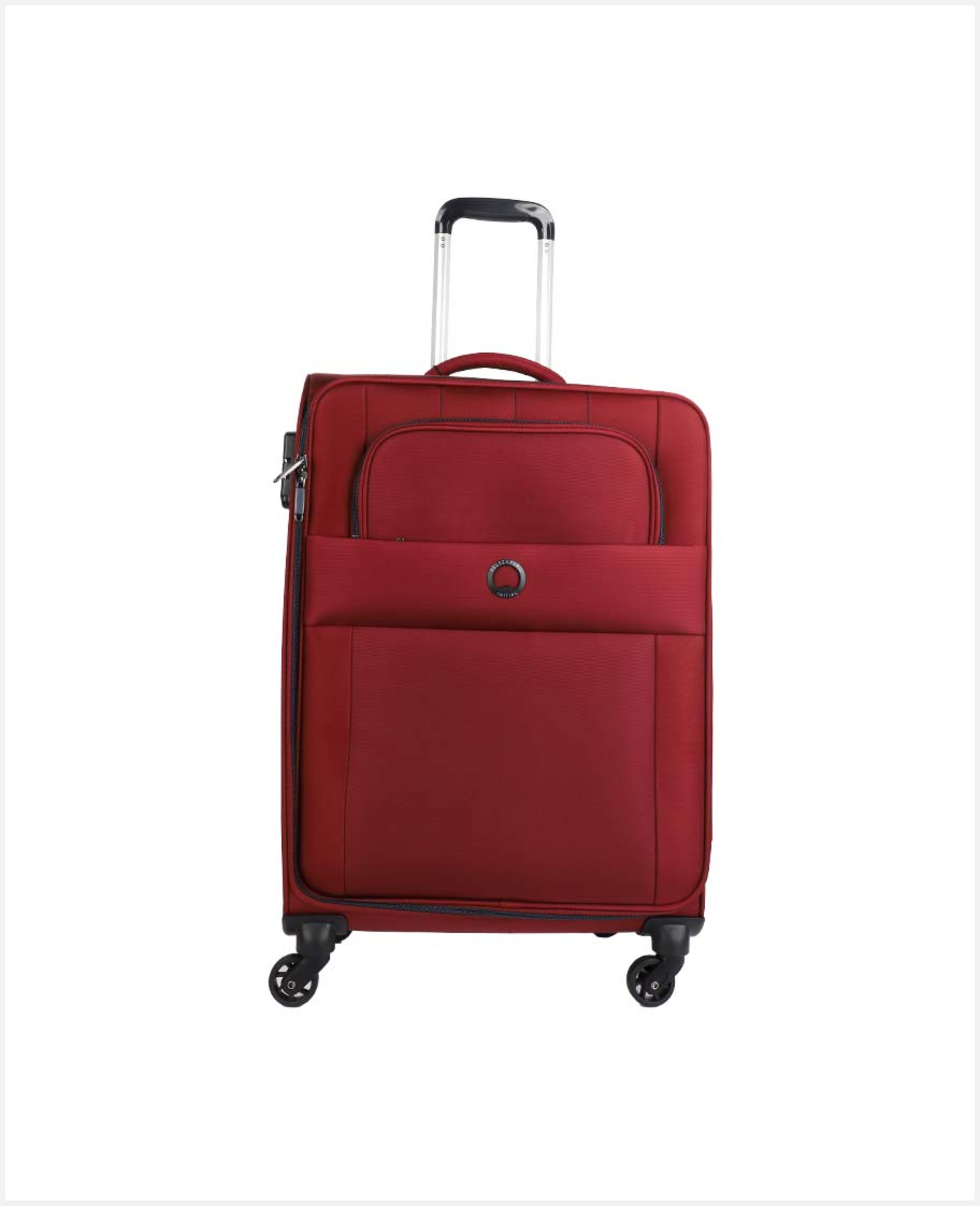 Delsey Cuzco 4wheel Soft Trolley Red 68cm 390681104