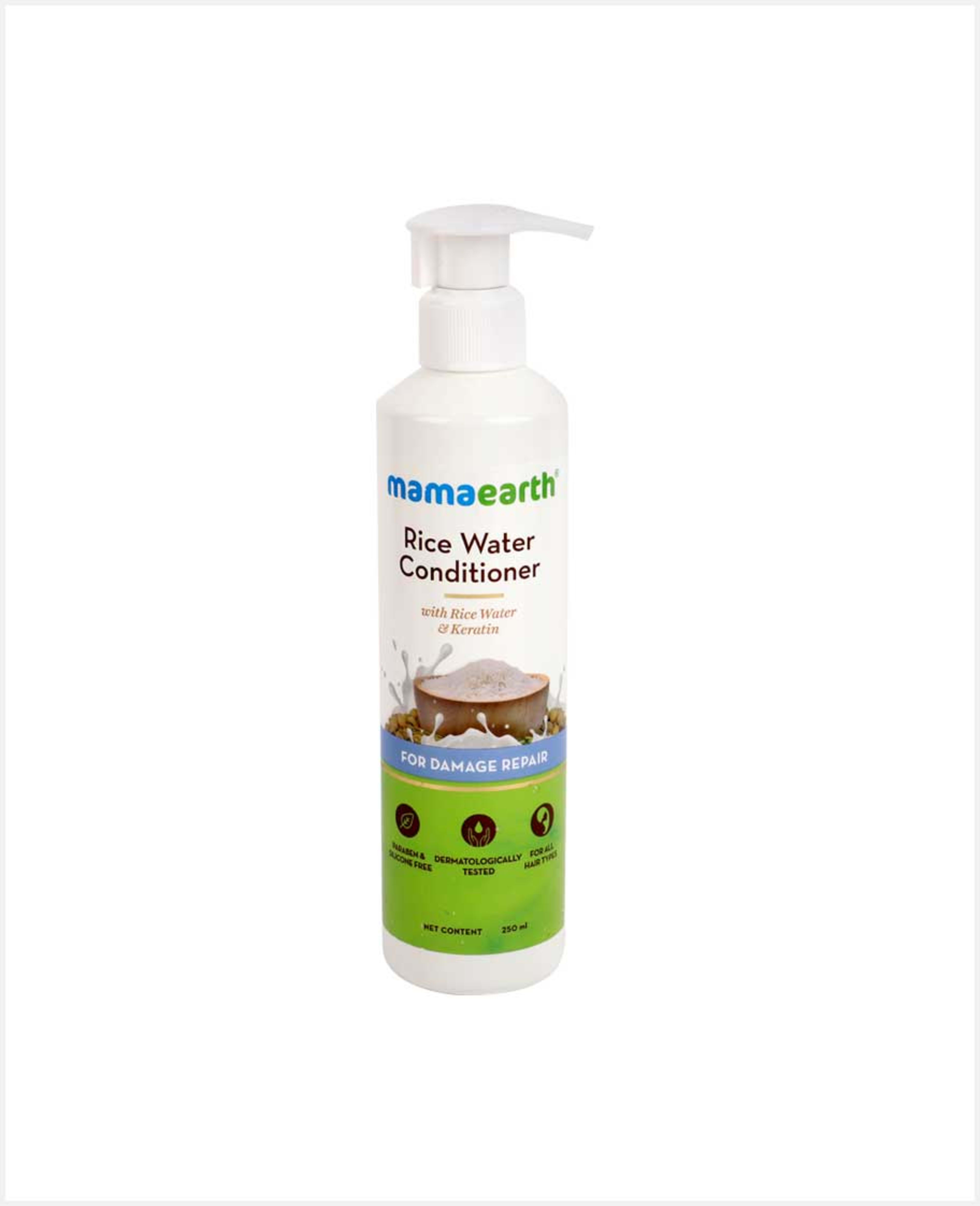 Mamaearth Rice Water Conditioner for Damage Repair 250ml