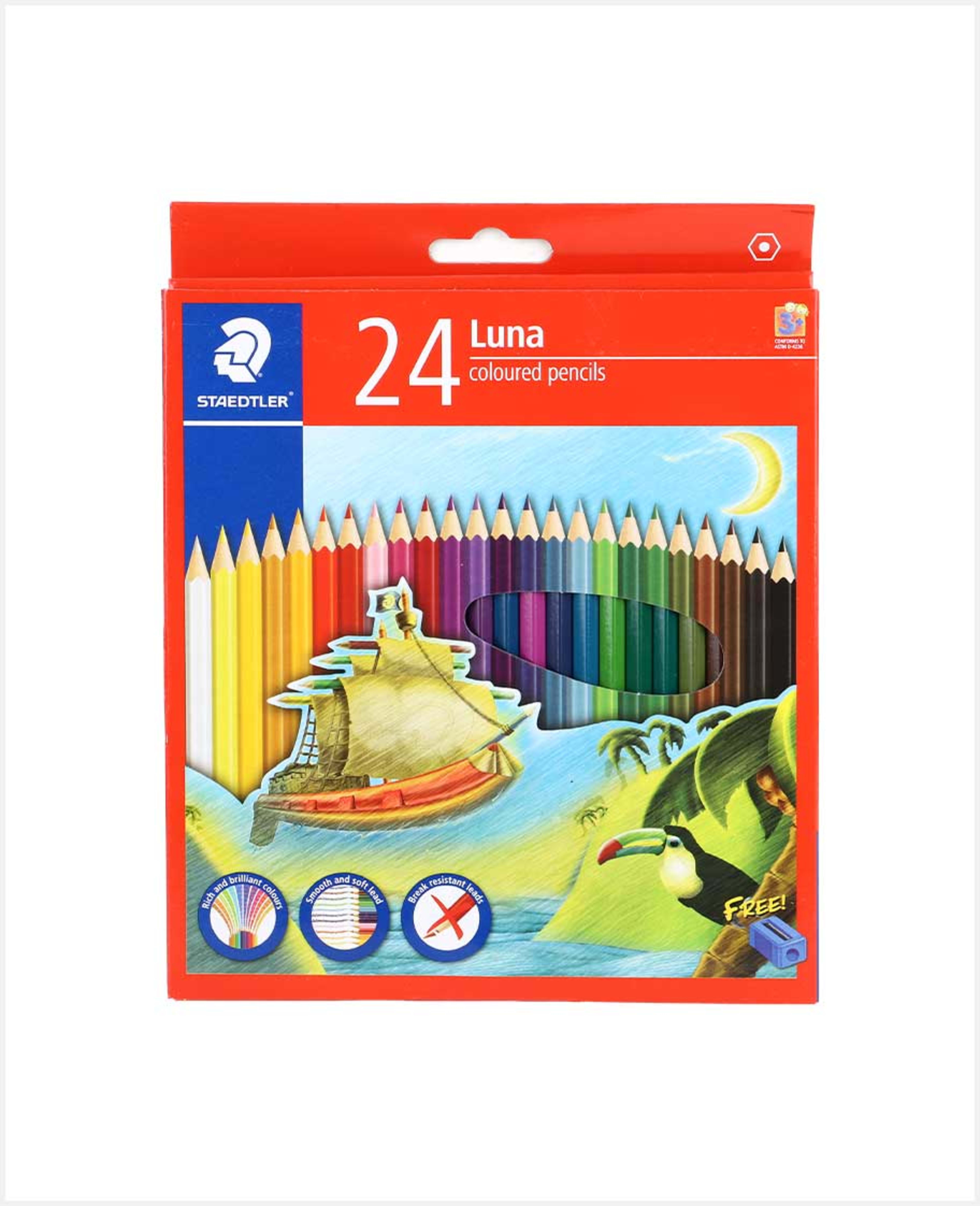 Staedtler Luna Colouring Pencils 24col St-136-lc24 - image 2