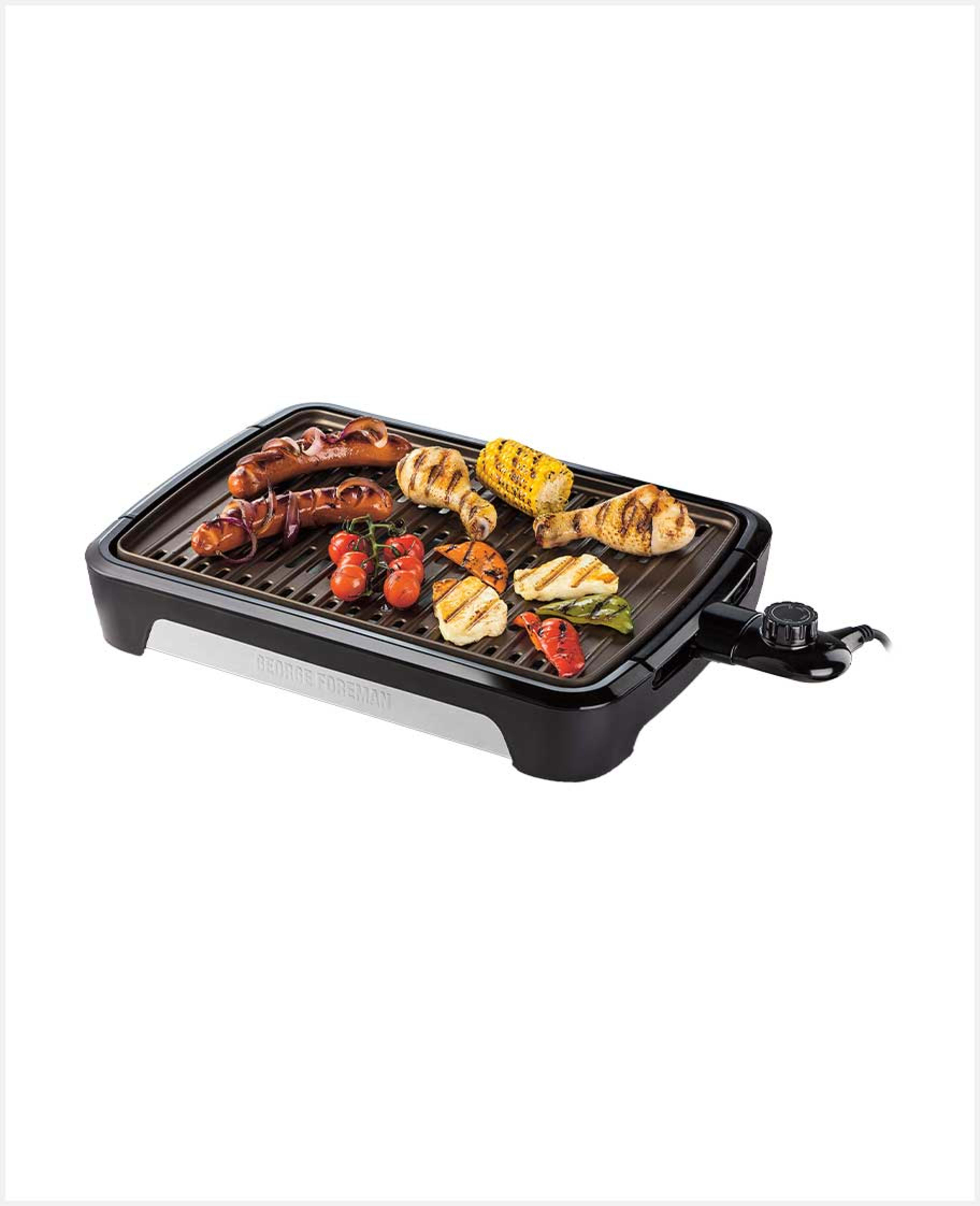 George Foreman Smokeless Bbq Grill Large Gf25850 - image 2