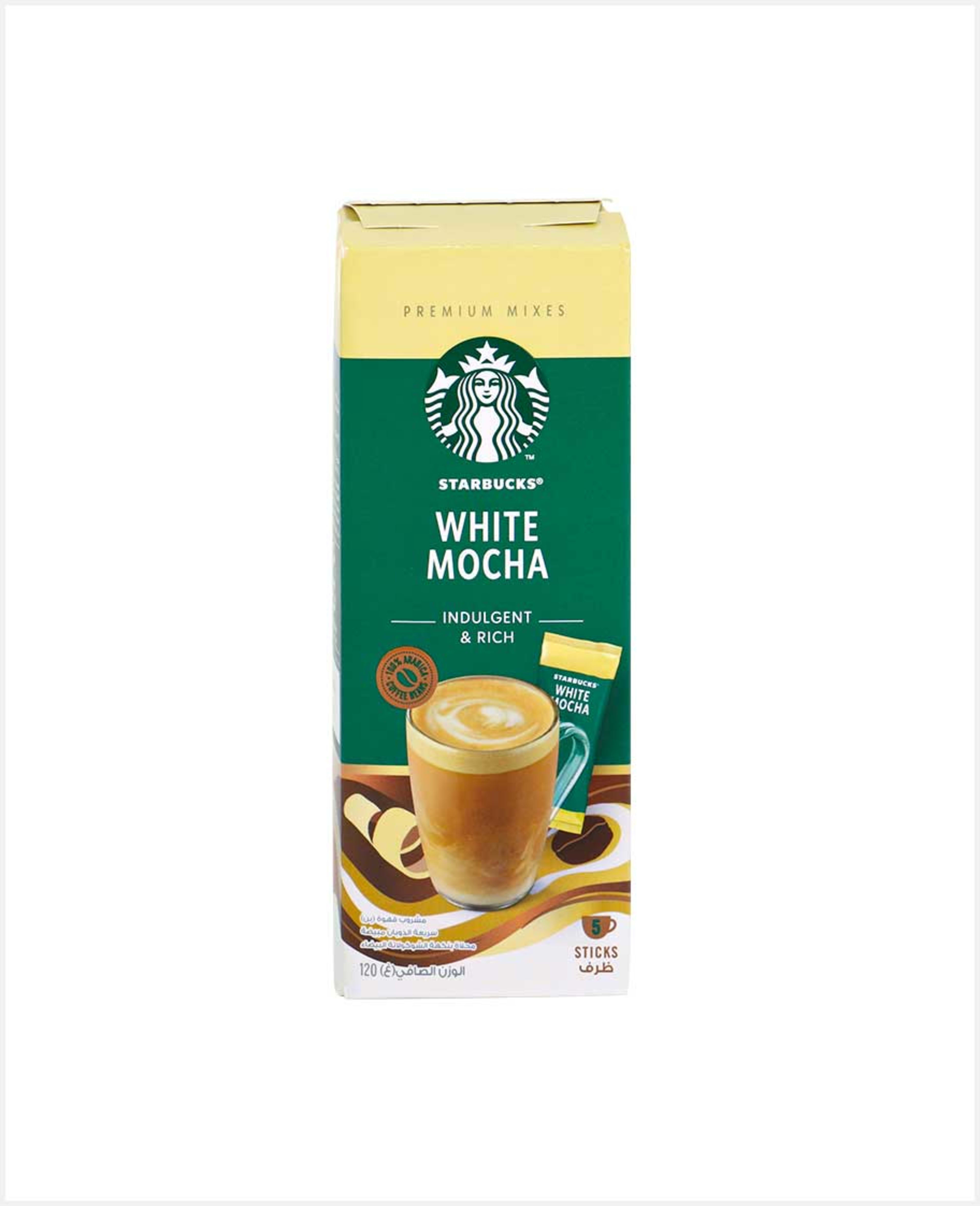 Starbucks Premium Mixes White Mocha 24gm - image 2