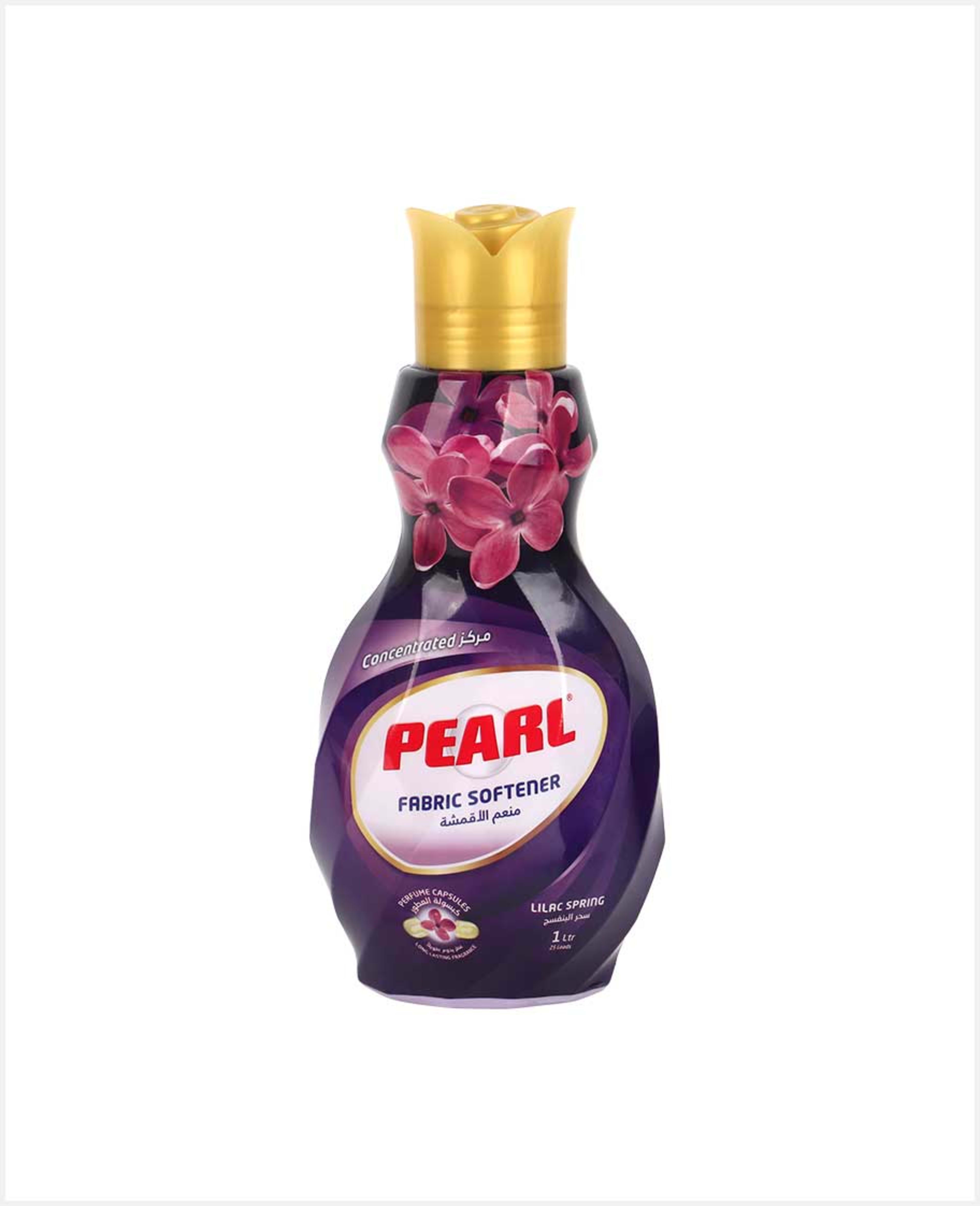 Pearl Fabric Softener Concentrated Lilac Spring 1ltr