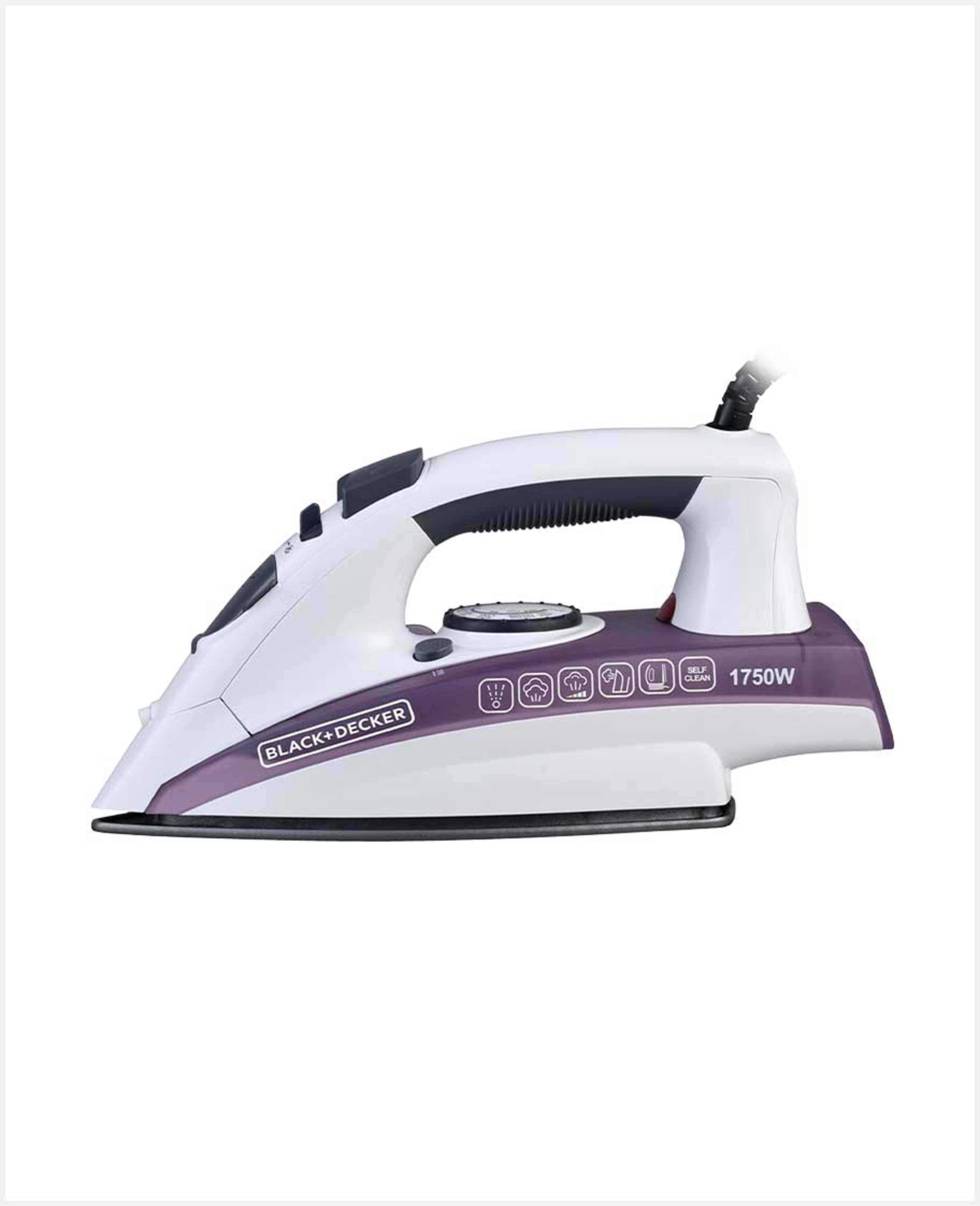 Black & Decker Steam Iron W/nonstik Soleplate 1750w X1750-b5