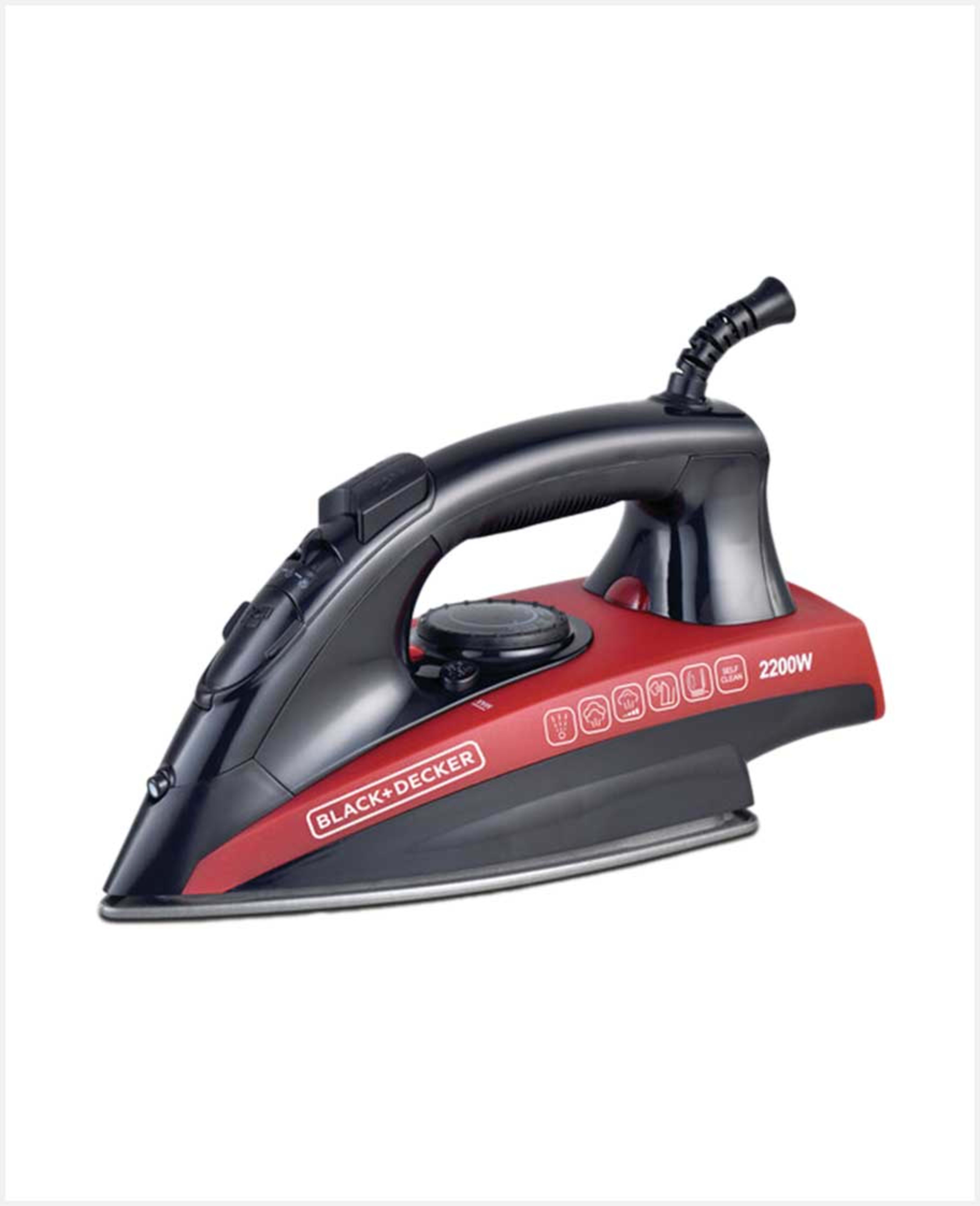 Black & Decker Steam Iron W/nonstik Soleplate 2200w X2200-b5