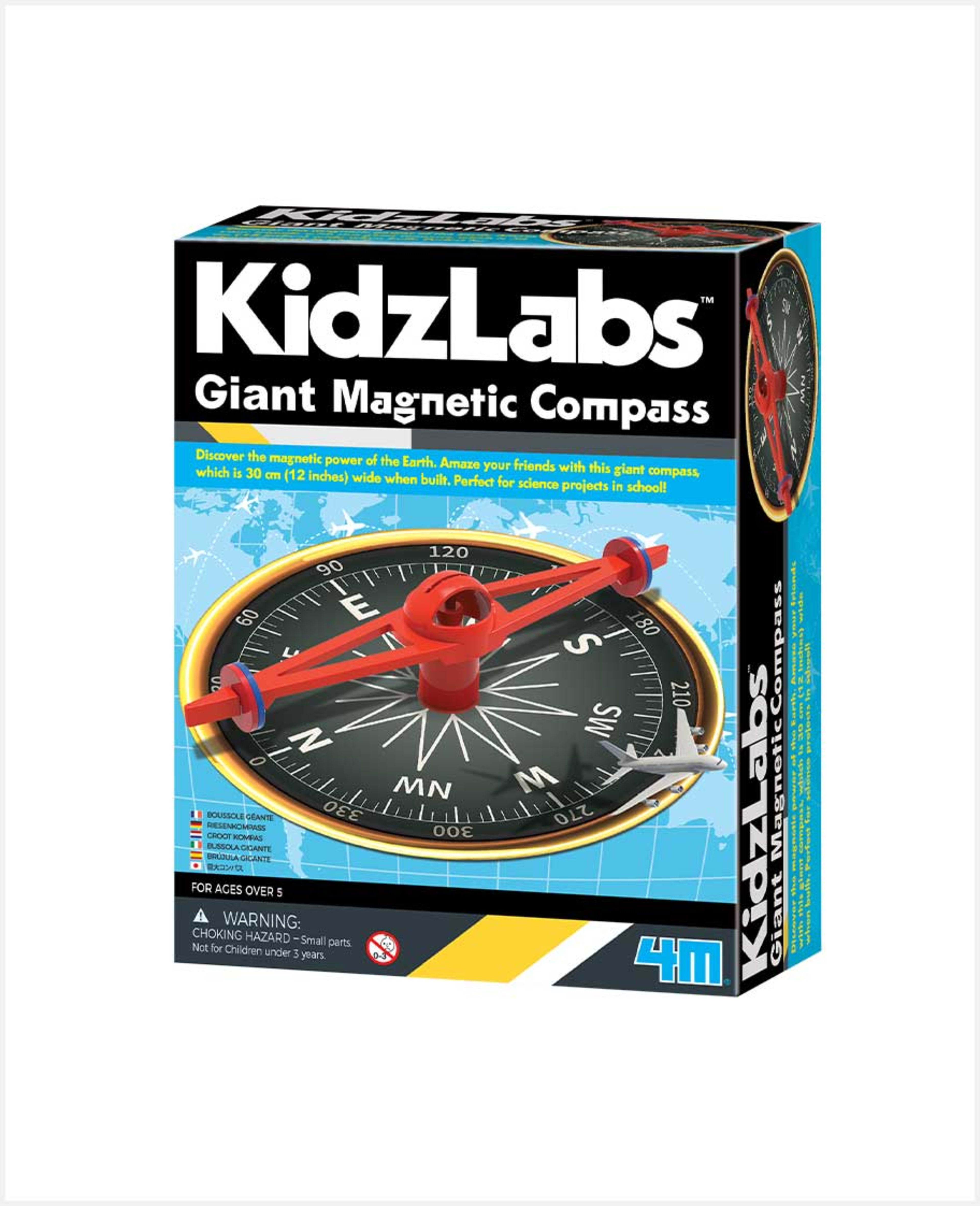 4m Kidzlabs Giant Magnetic Compass 00-03438 - image 2