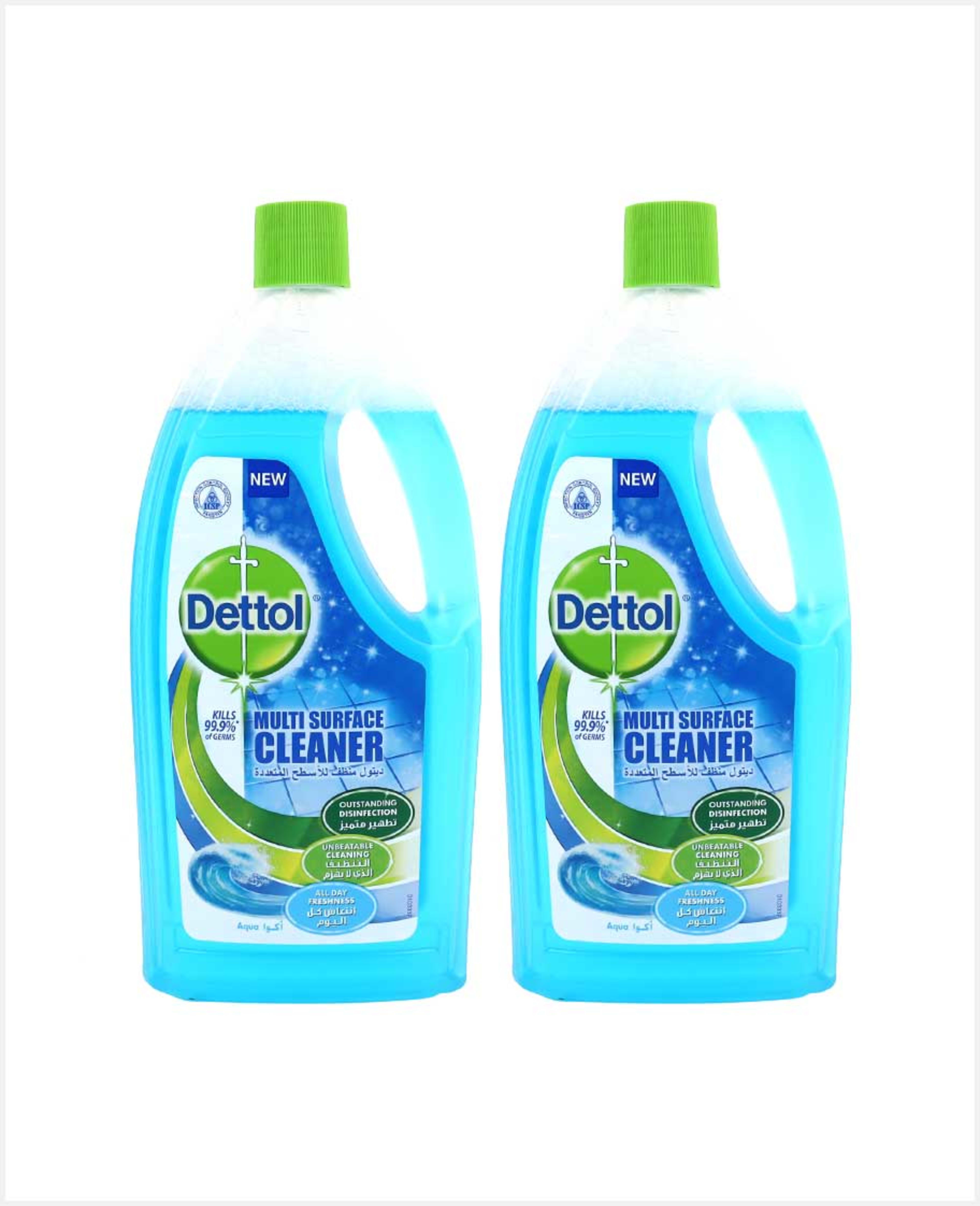Dettol Antibacterial 3x Power Floor Cleaner Aqua 2x1l @s.off - image 2