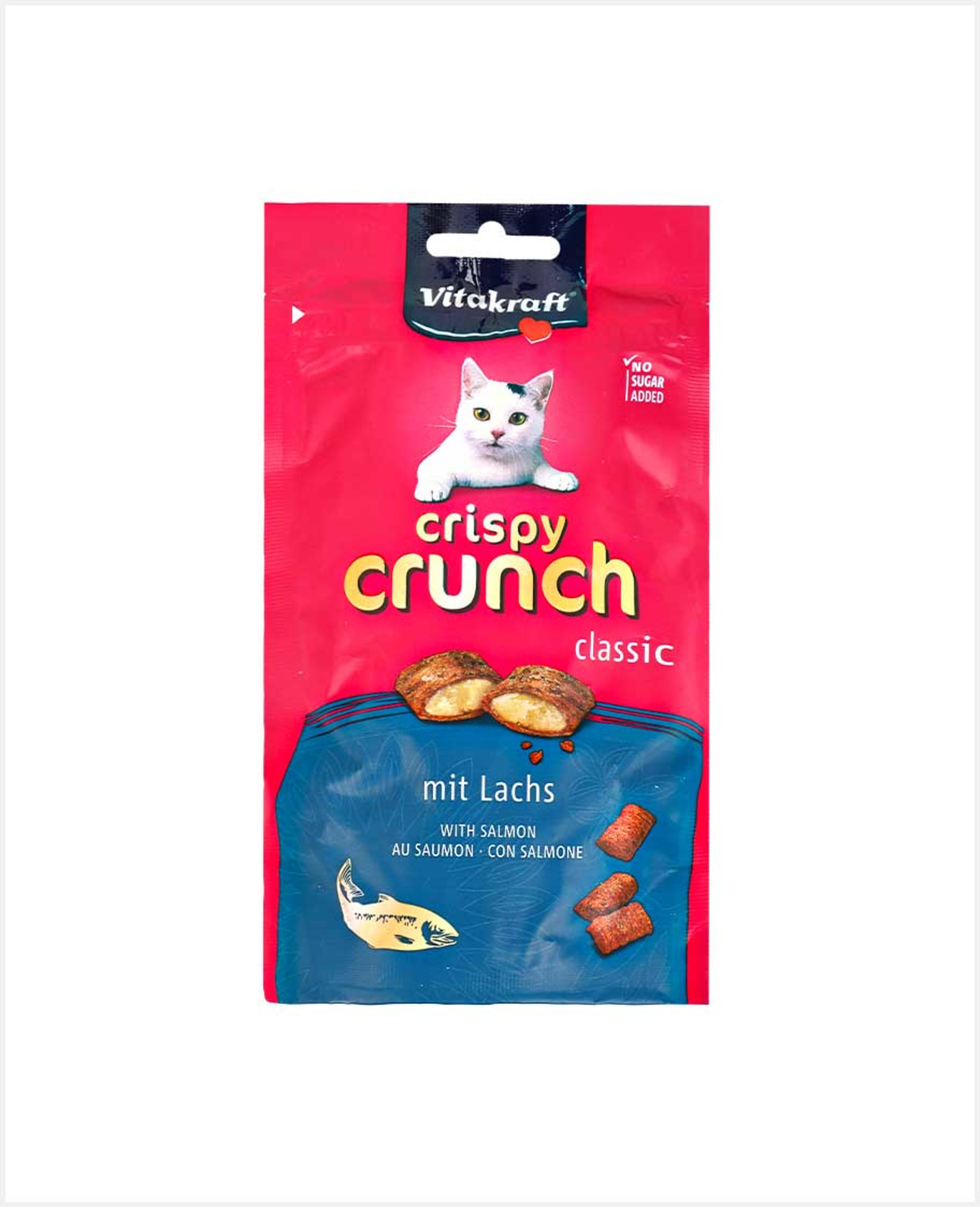 Vitakraft Crispy Crunch Classic with Salmon 60gm - image 2