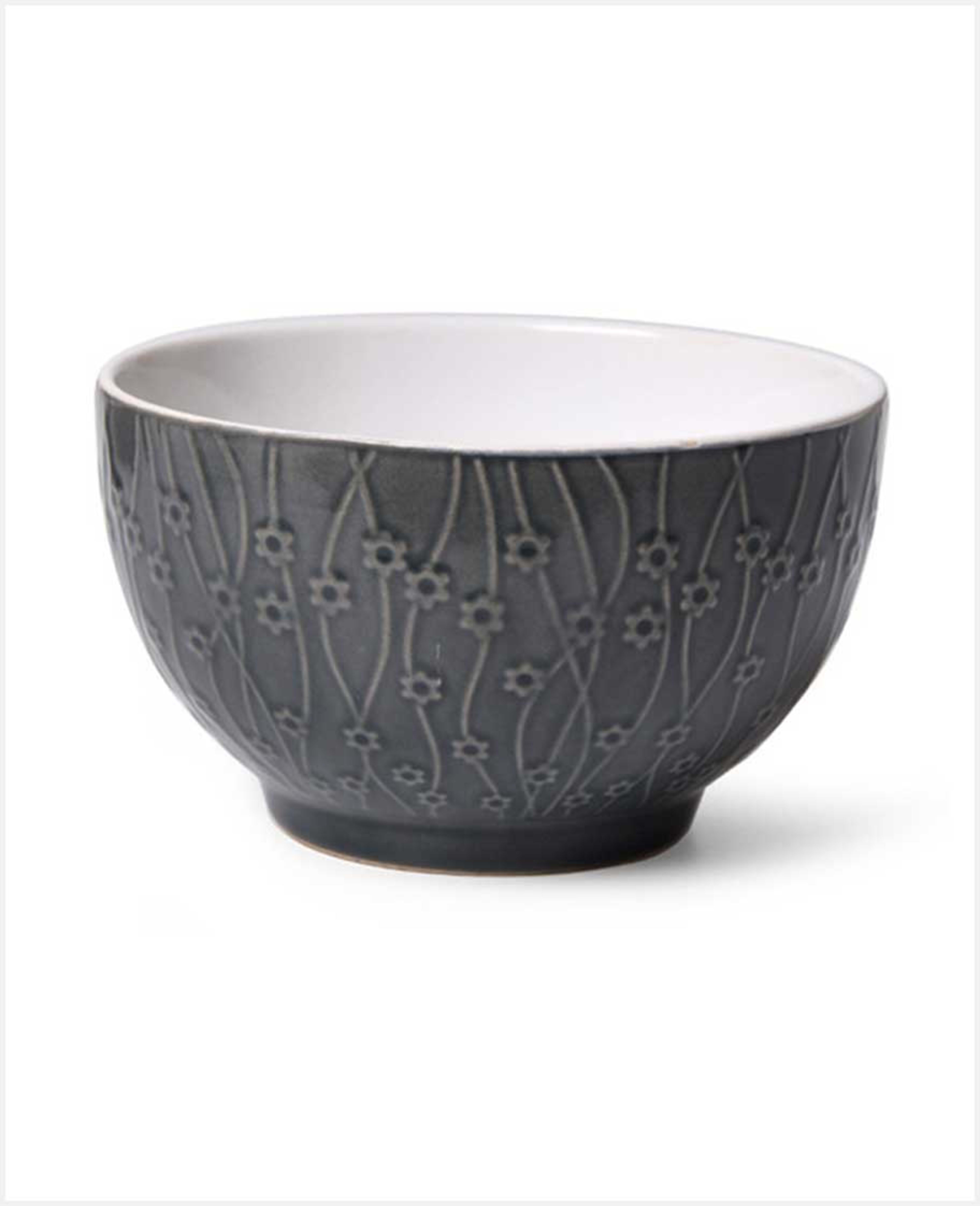 Fissman S3d2 Ceramic Bowl Grey 14cm 640ml 6328