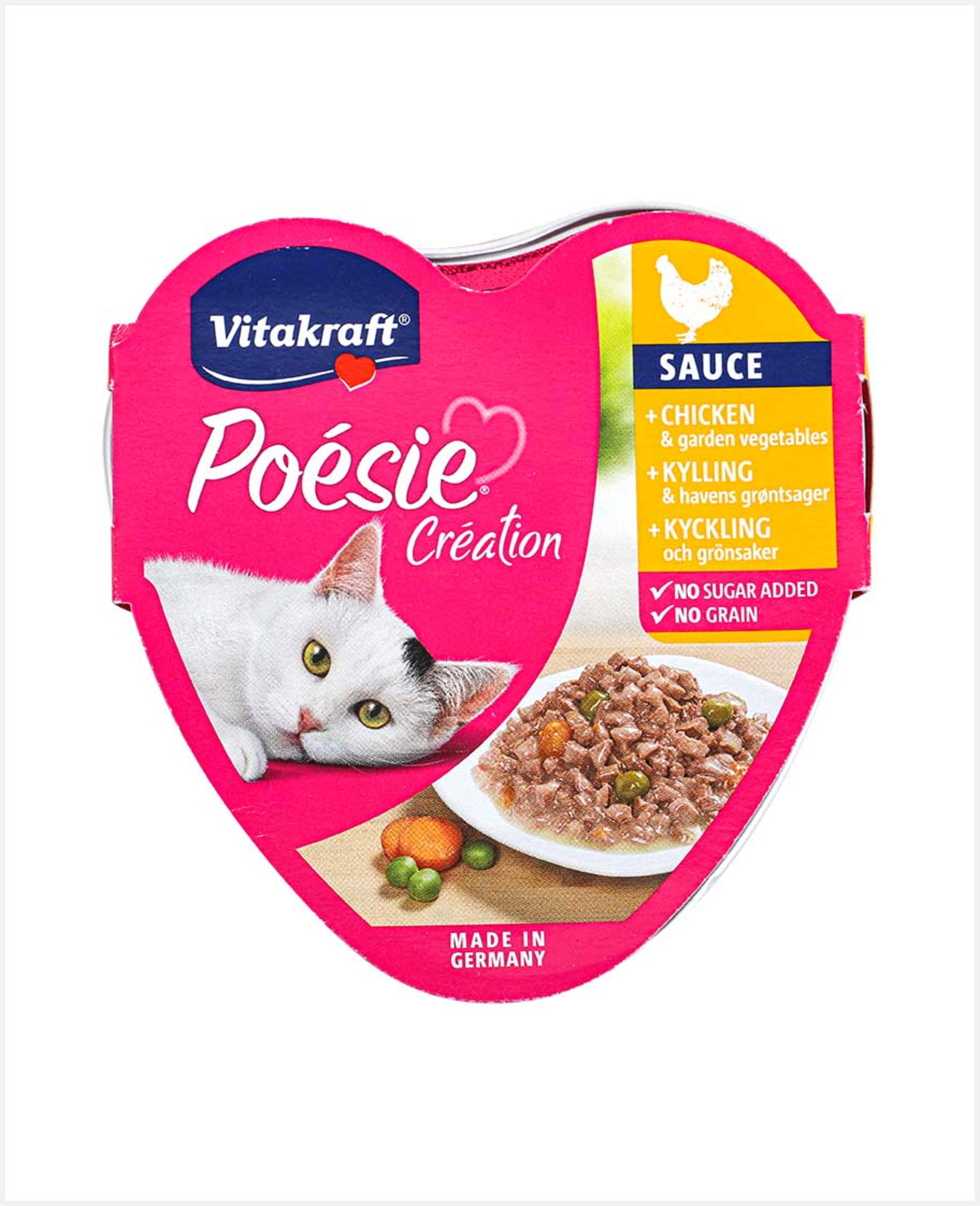 Vitakraft Poesie Chicken and Garden Vegetables 85gm - image 2