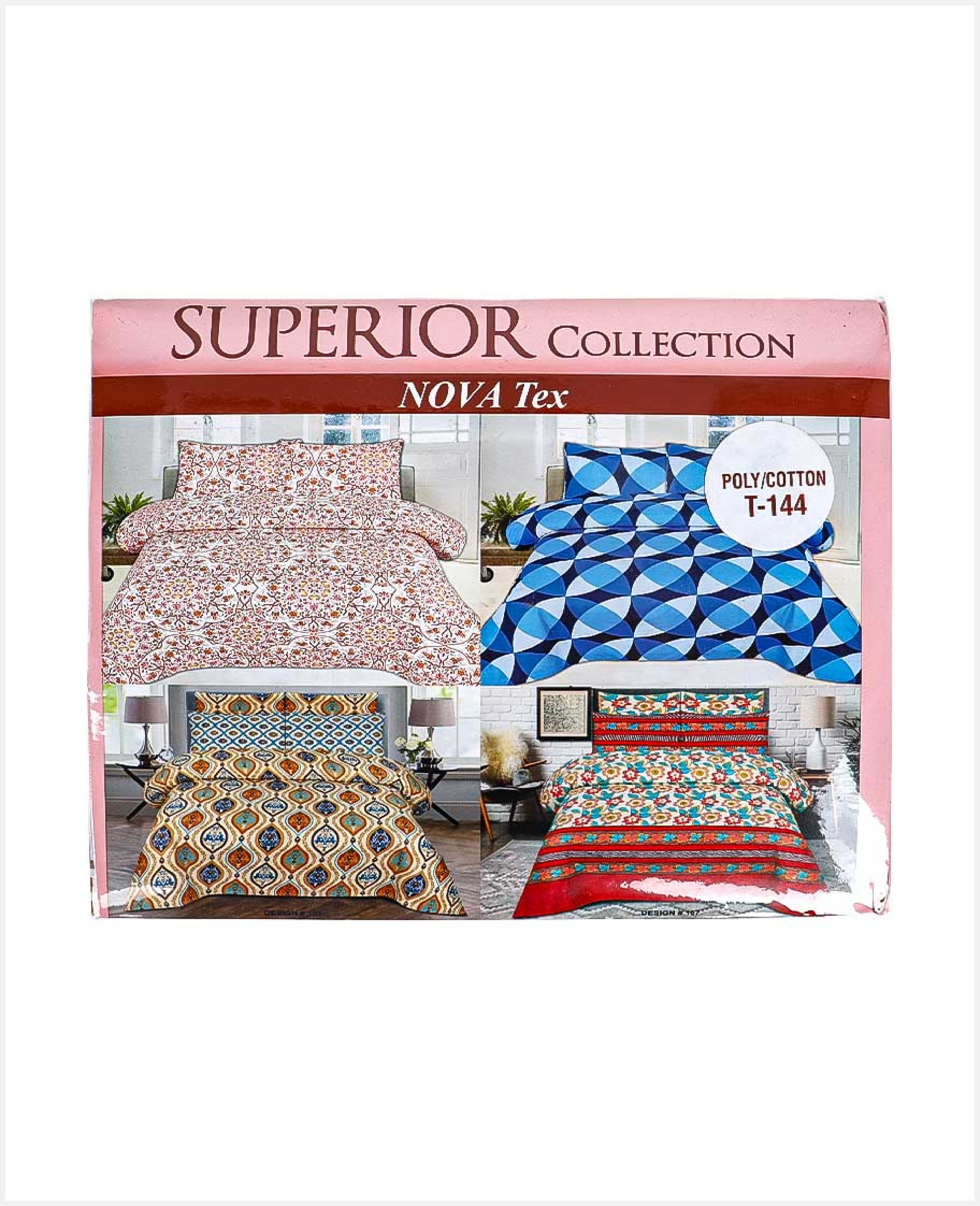 Nova Tex Superior Collection Bed Sheet Double 3pcs - image 2