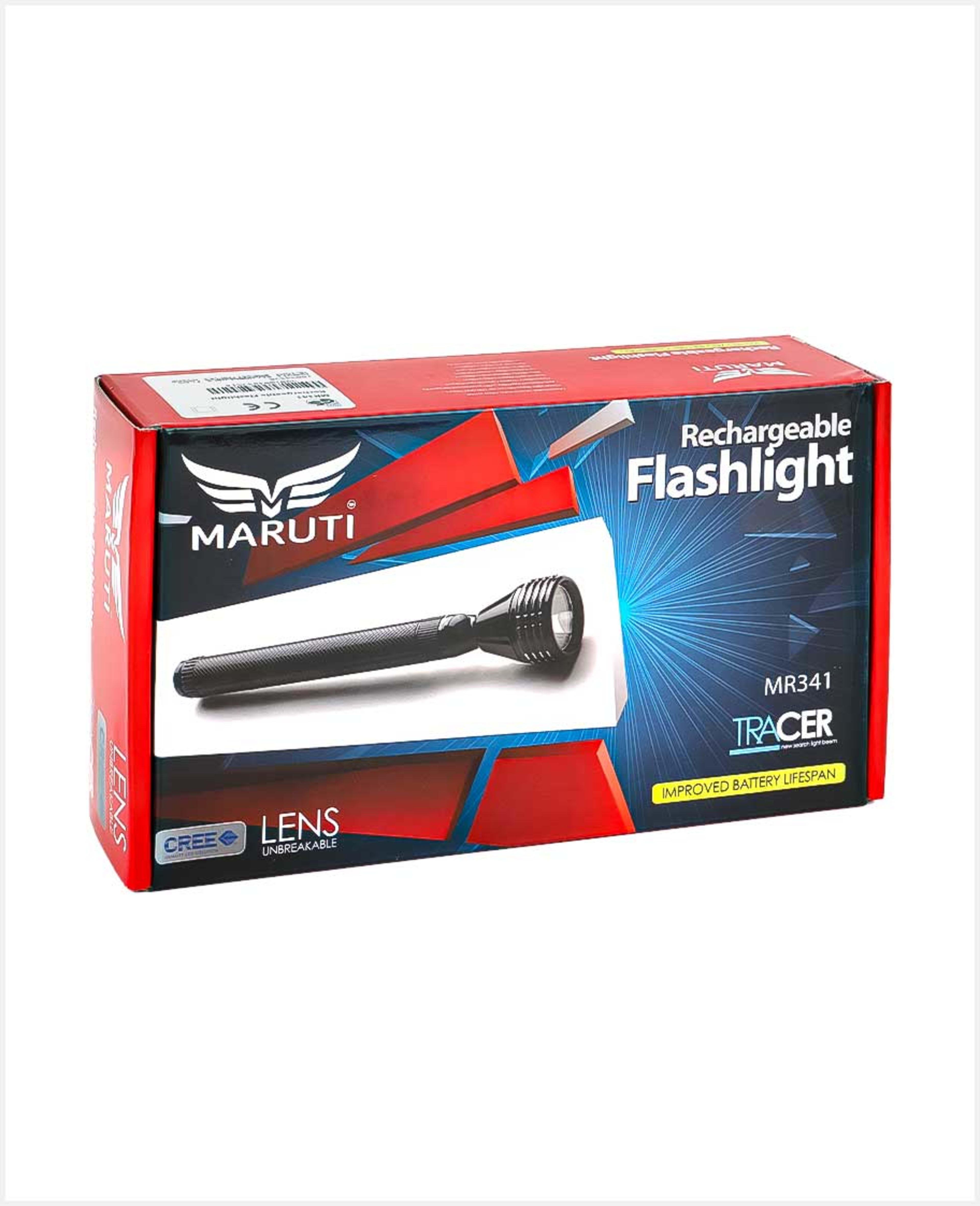 Maruti Rechargeable Flashlight Asstd Mr341/mr343 - image 2