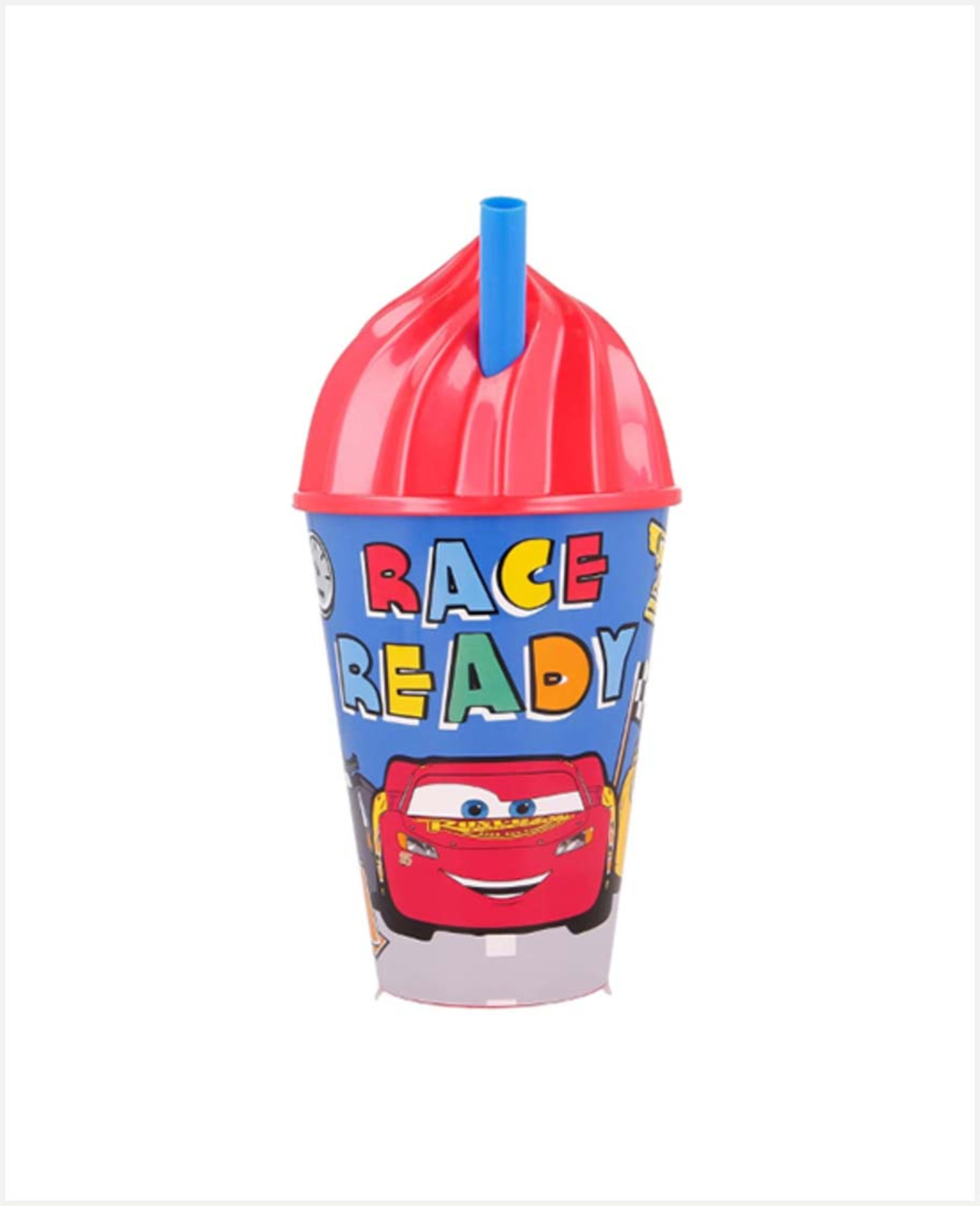 Disney W2h1 Ice Cream Tumbler Cars Lets Race 430ml Rj3151 - image 2