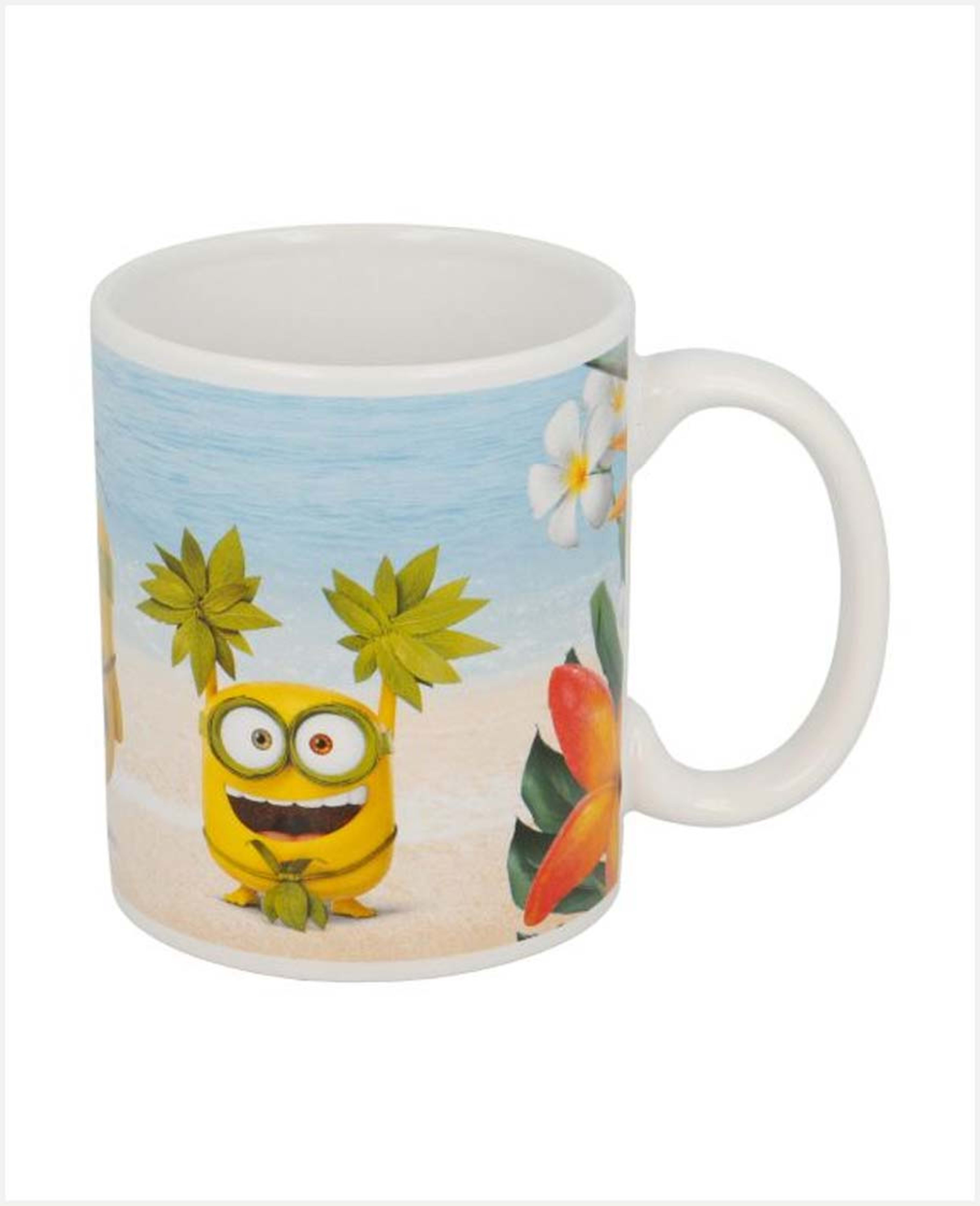 Disney W2h1 Ceramic Minions Paradse Mug 325ml Rj1220 - image 2