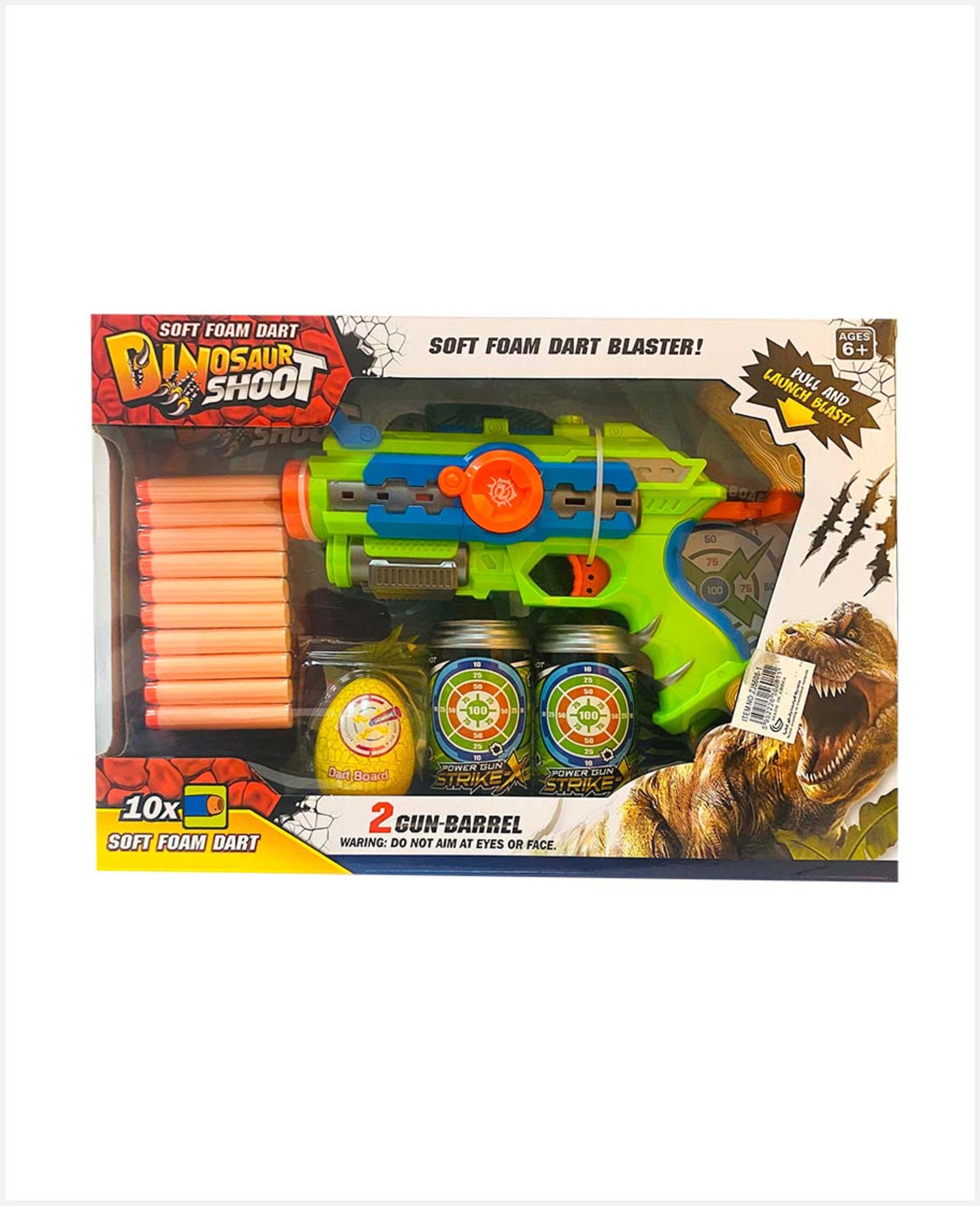 Dinosaur Shoot Soft Foam Dart Blaster 807