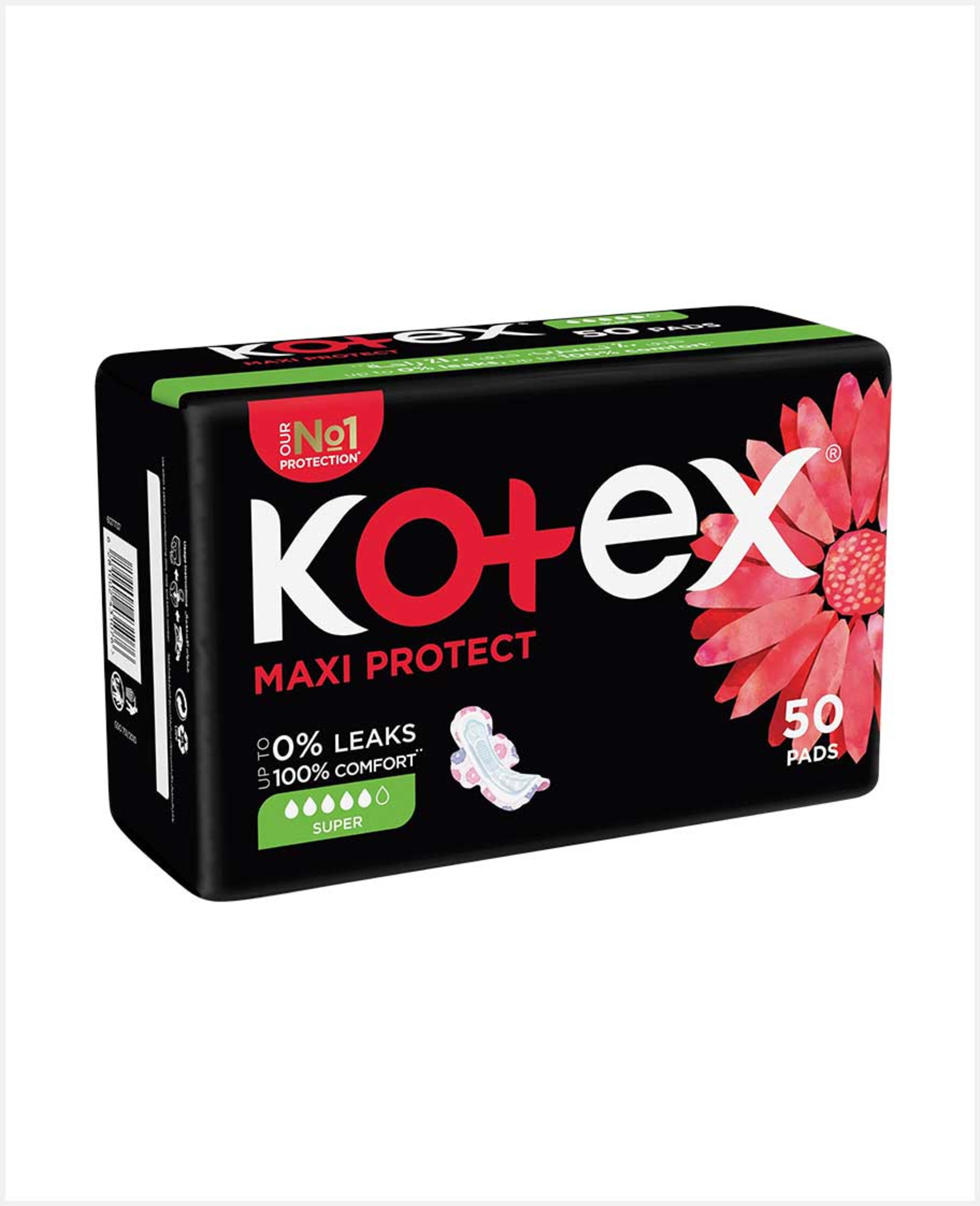 Kotex Maxi Protect Super+ Wings 50pads - image 2