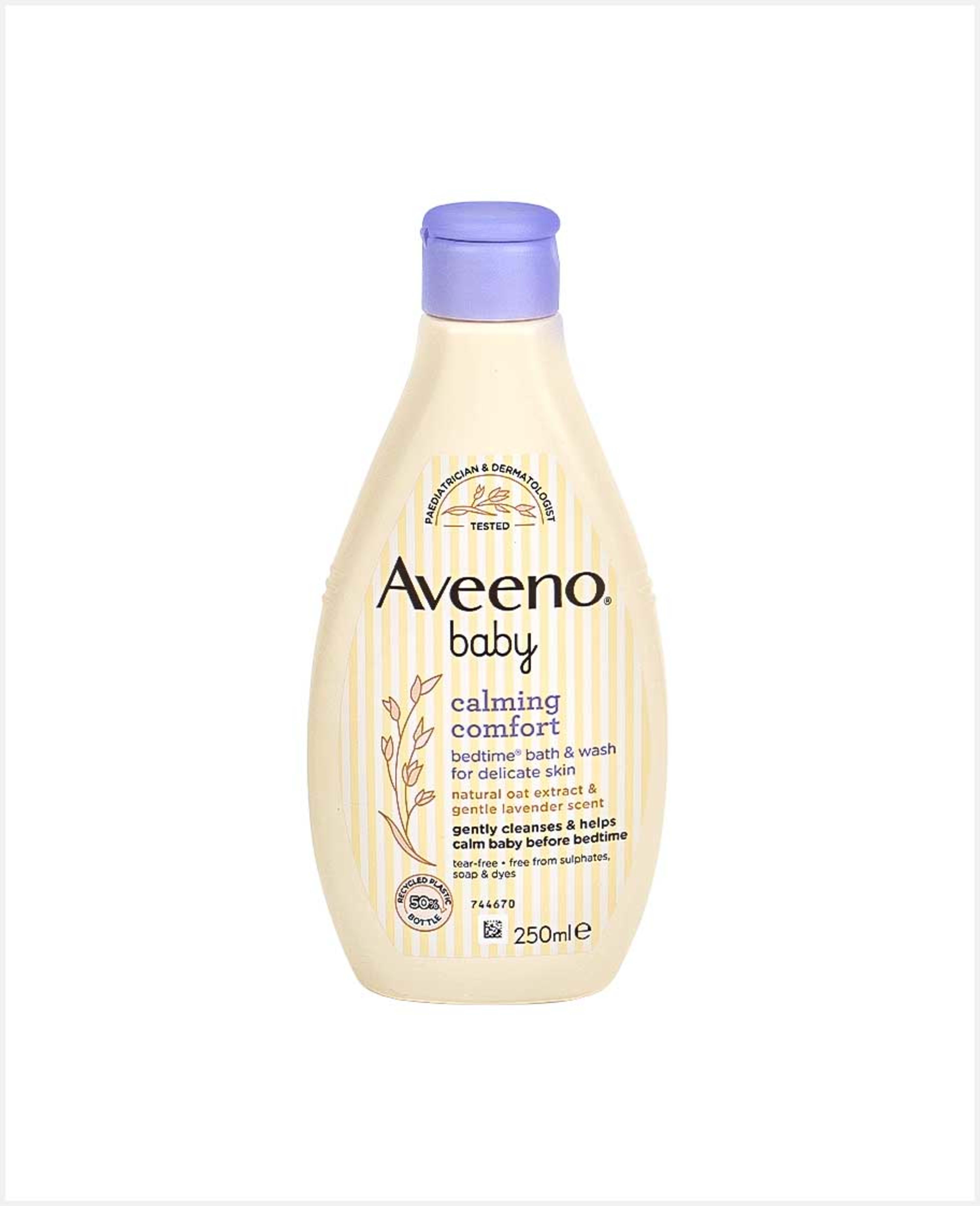 Aveeno Baby Calming Comfort Bedtime Bath & Wash 250ml
