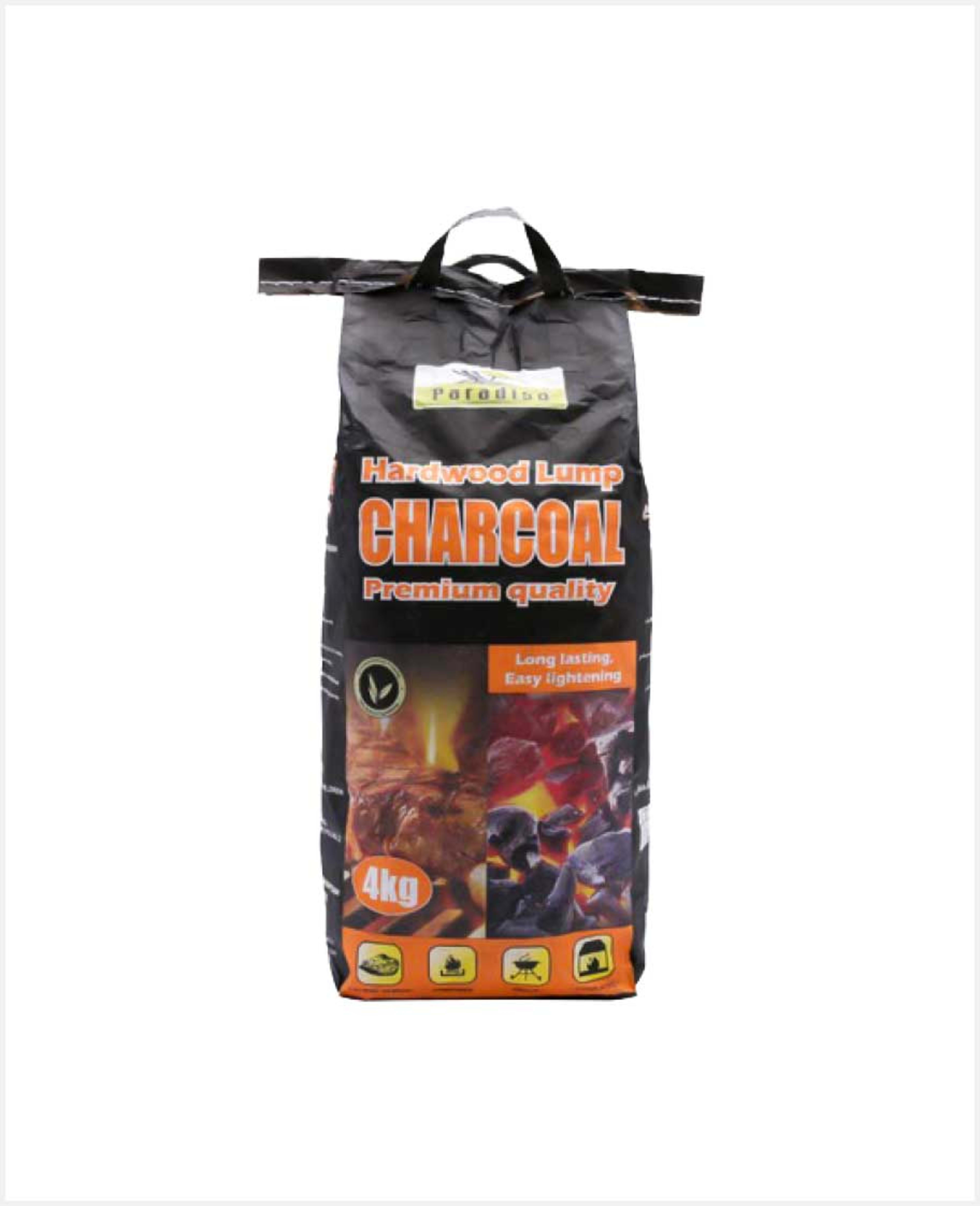 Paradiso Hardwood Lump Charcoal 4kg Pd-char4kg