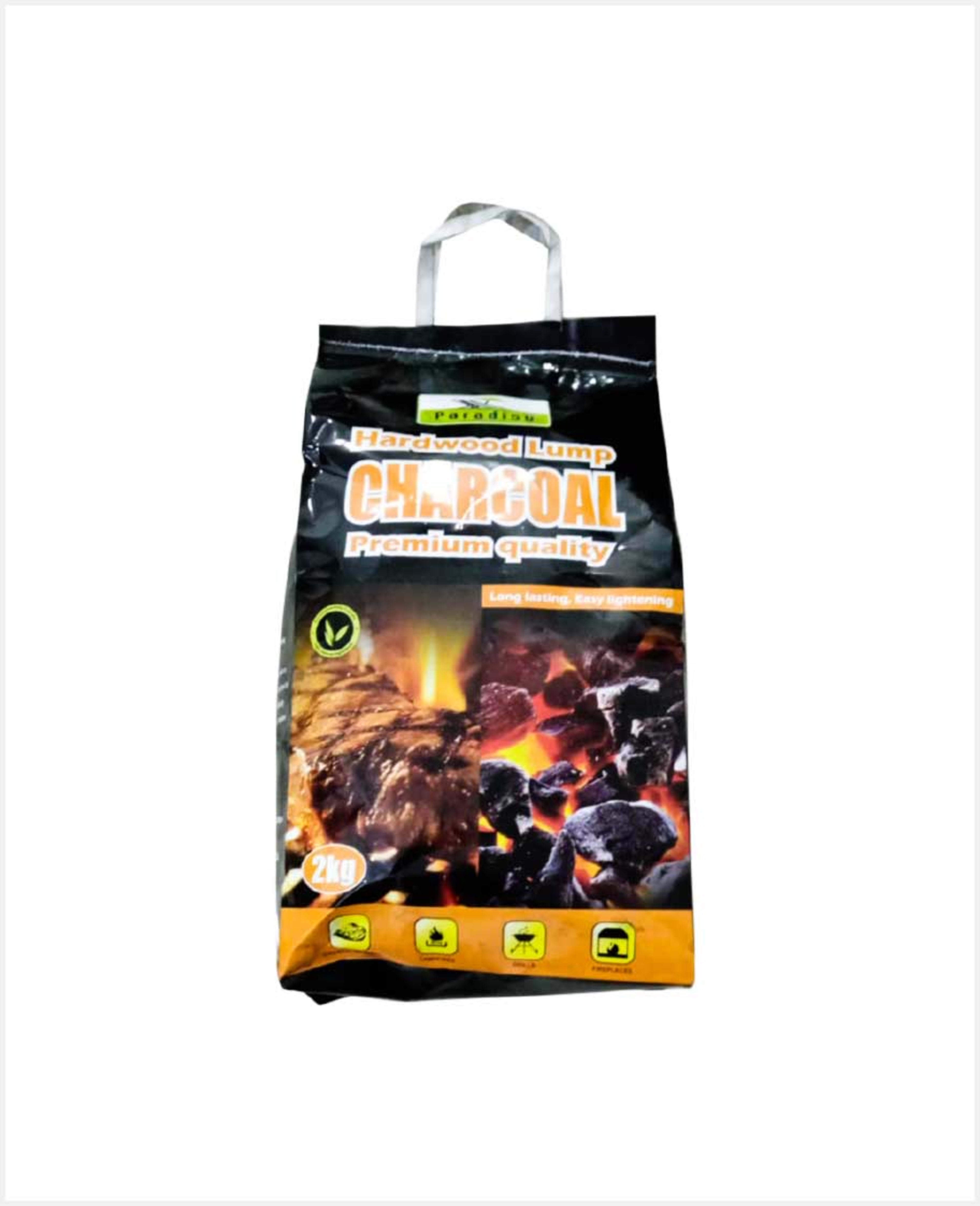 Paradiso Hardwood Lump Charcoal 2kg Pd-char2kg