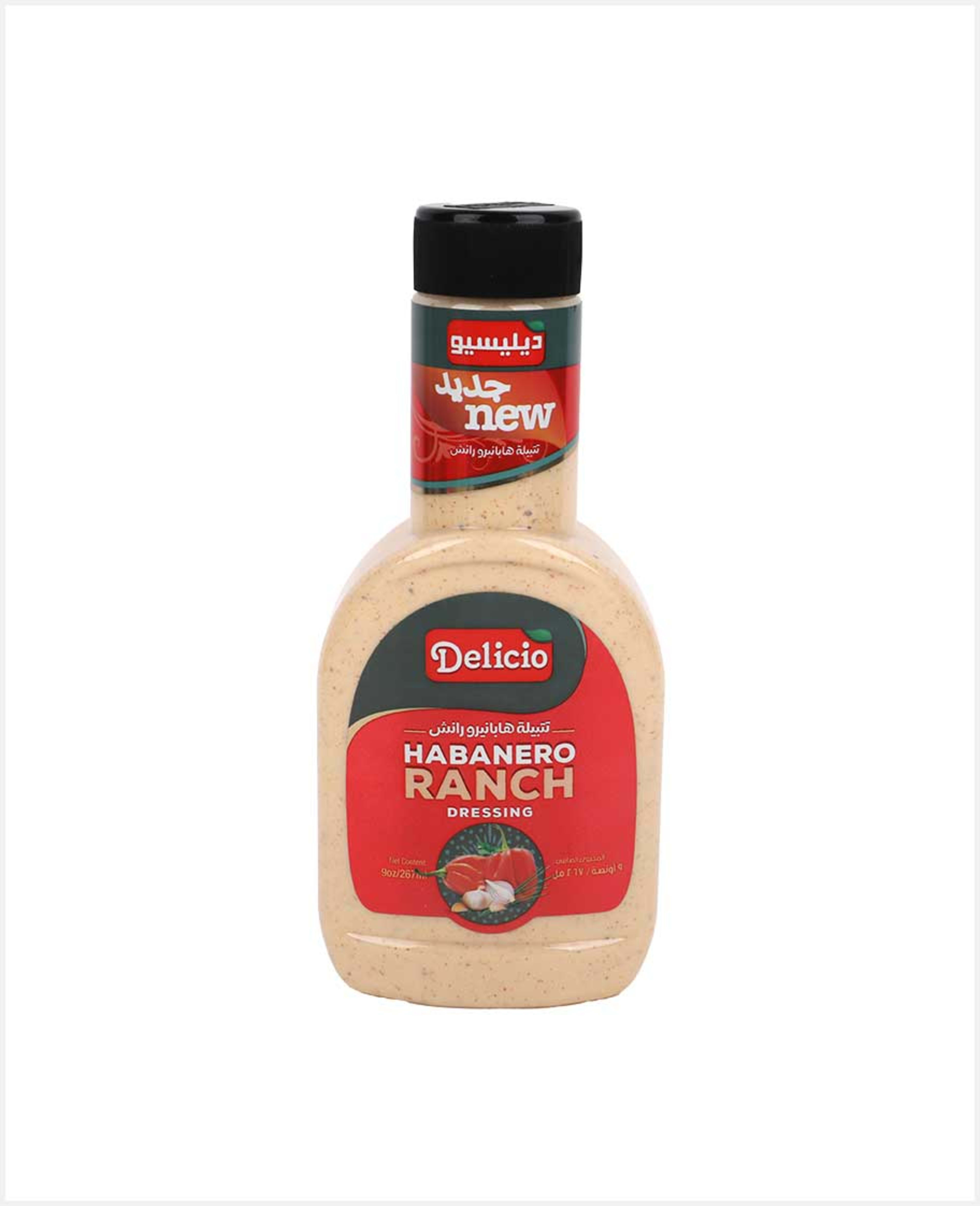 Delicio Habanero Ranch Dressing 267ml