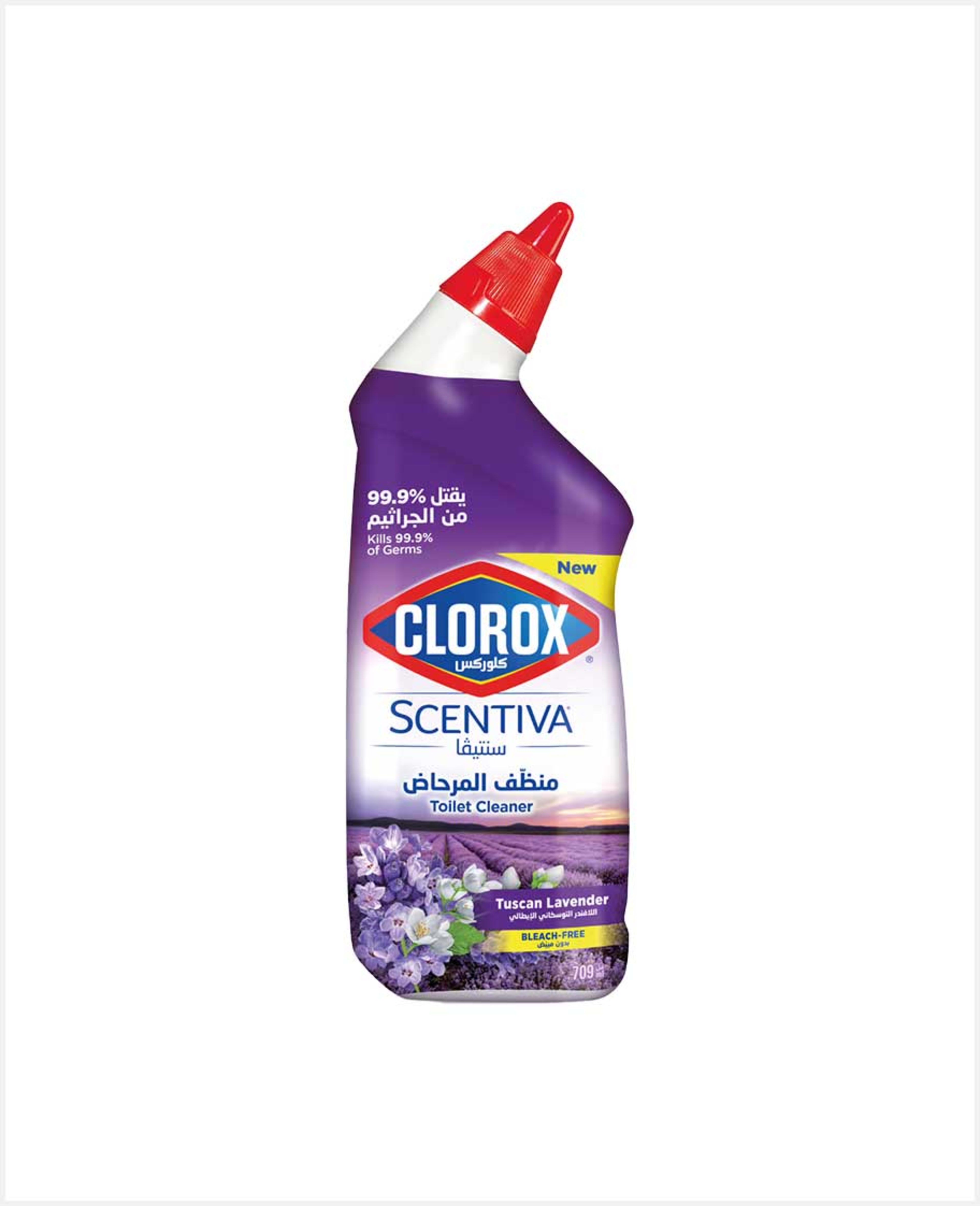 Clorox Scentiva Tuscan Lavender Toilet Cleaner 709ml