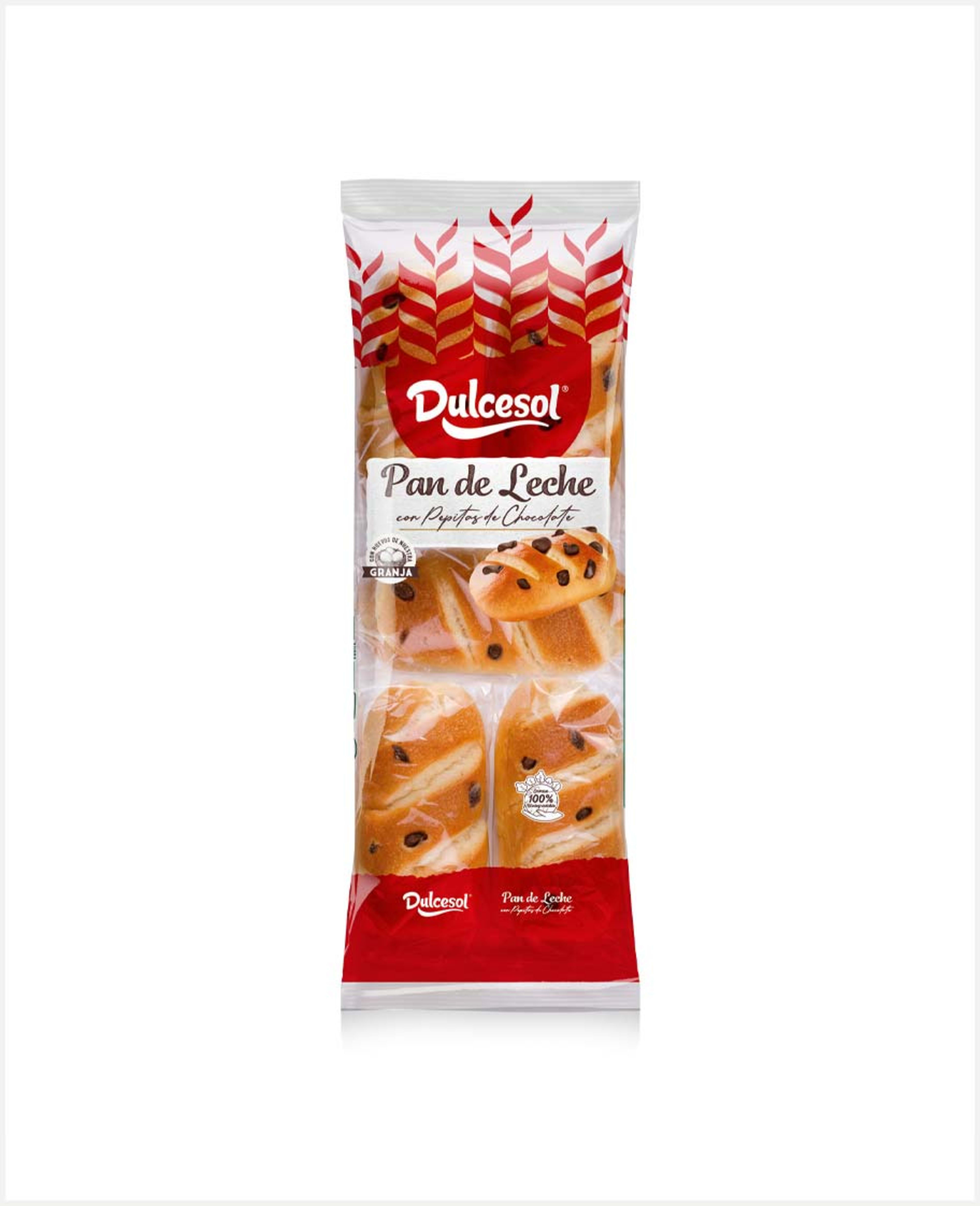 Dulcesol Chocolate Chip Brioche Rolls (pan De Leche) 225gm - image 2